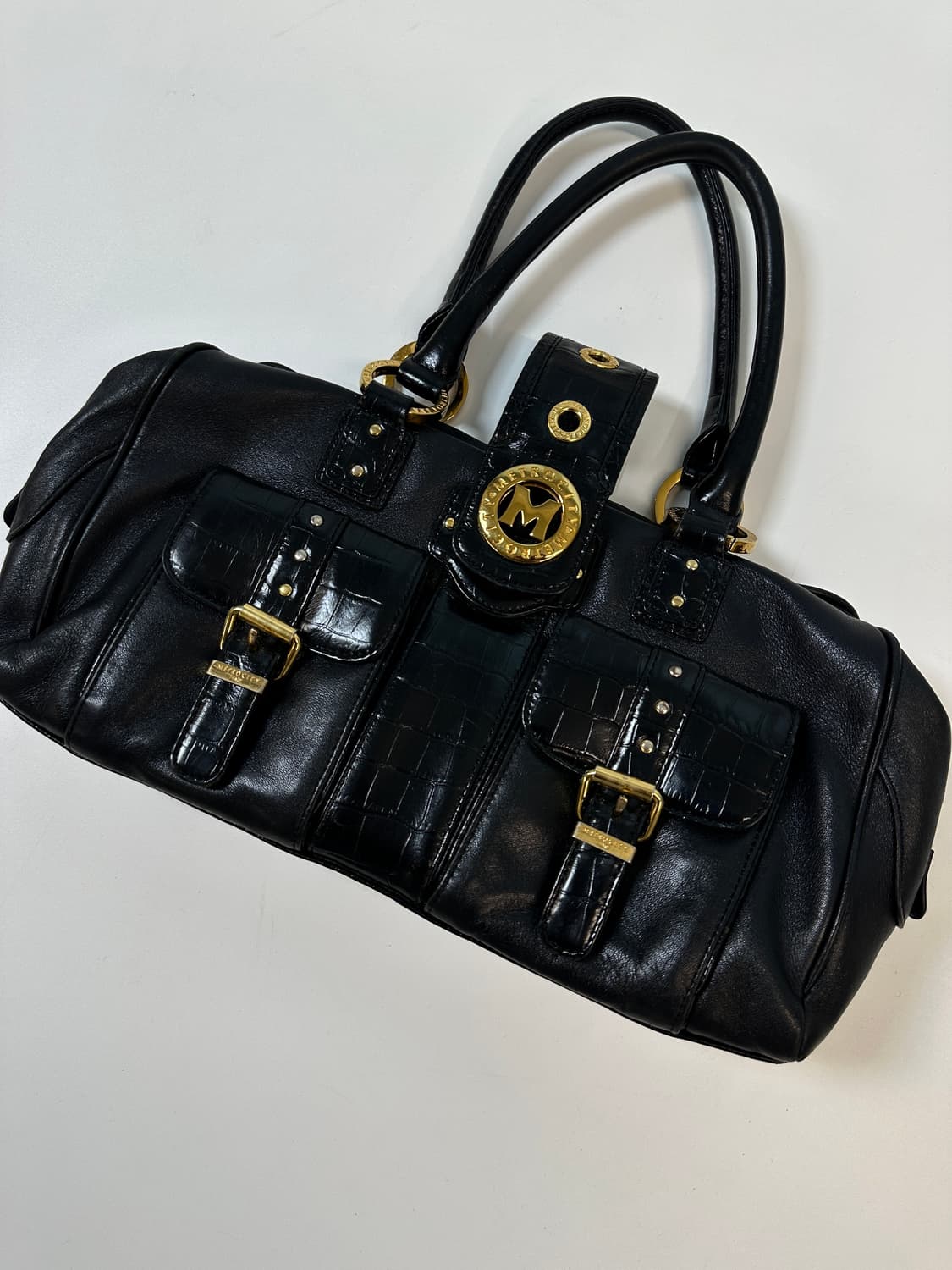 메트로시티 금장 버클 숄더백  상품이미지1