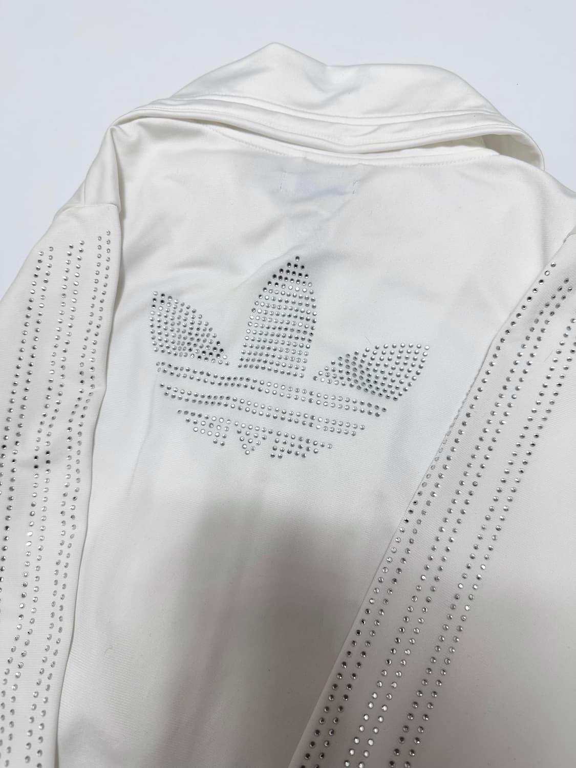 아디다스 흰색 큐빅 파이어버드 져지 상품이미지4