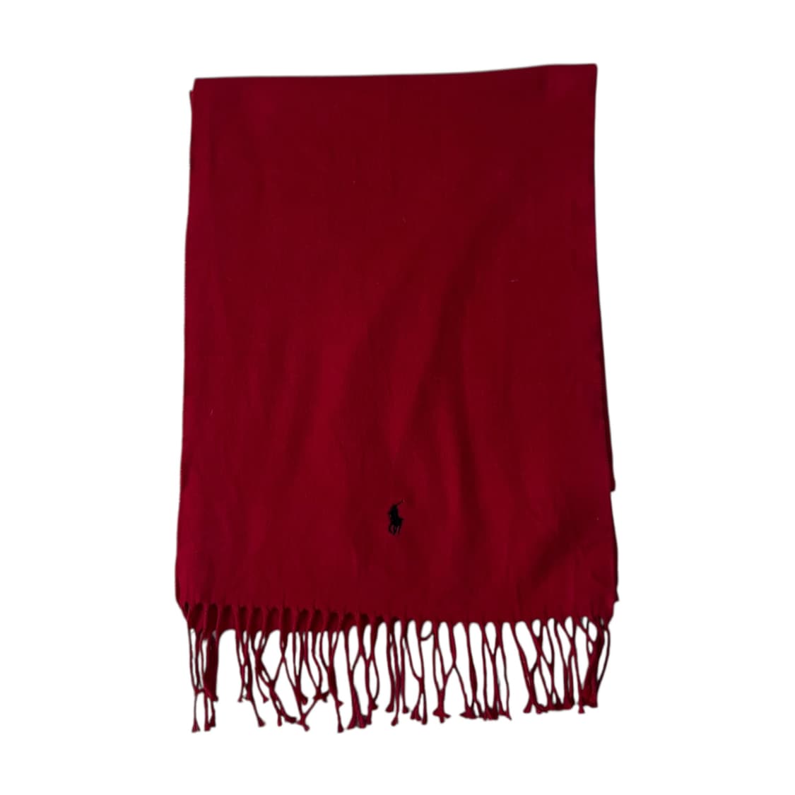폴로 랄프로렌 스몰포니 레드 머플러 상품이미지2