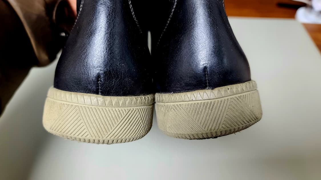 제니아 남성 가죽 사이드 지퍼 부츠 (265EE), 다크 네이비 상품이미지3