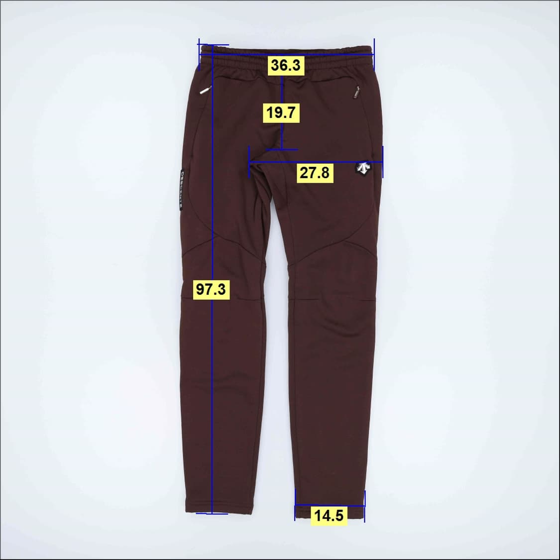 75 데상트 여성 기모 트레이닝팬츠 0311H1 상품이미지6