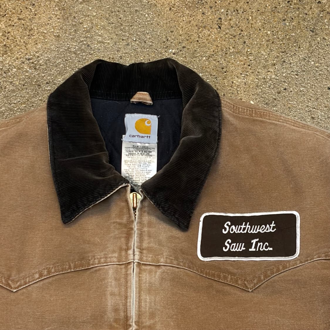 00s USA 빈티지 칼하트 J14 디트로이트 자켓 덕액티브 자켓 상품이미지4