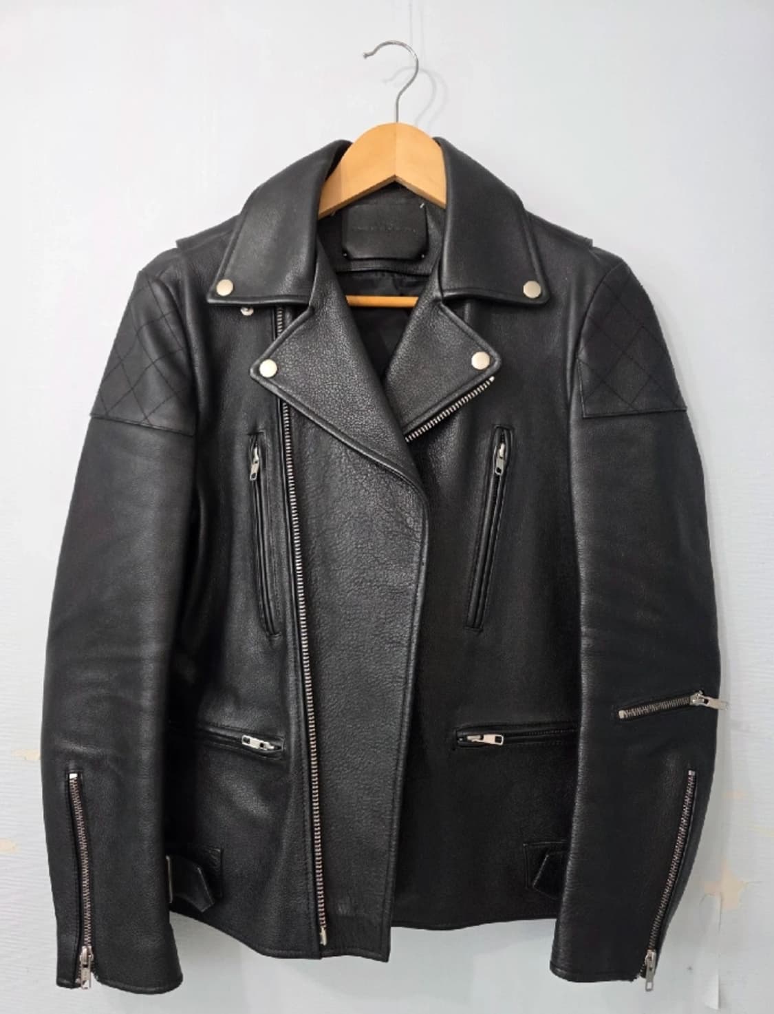 비바스튜디오 가죽 라이더 자켓 남90 여55반 상품이미지3
