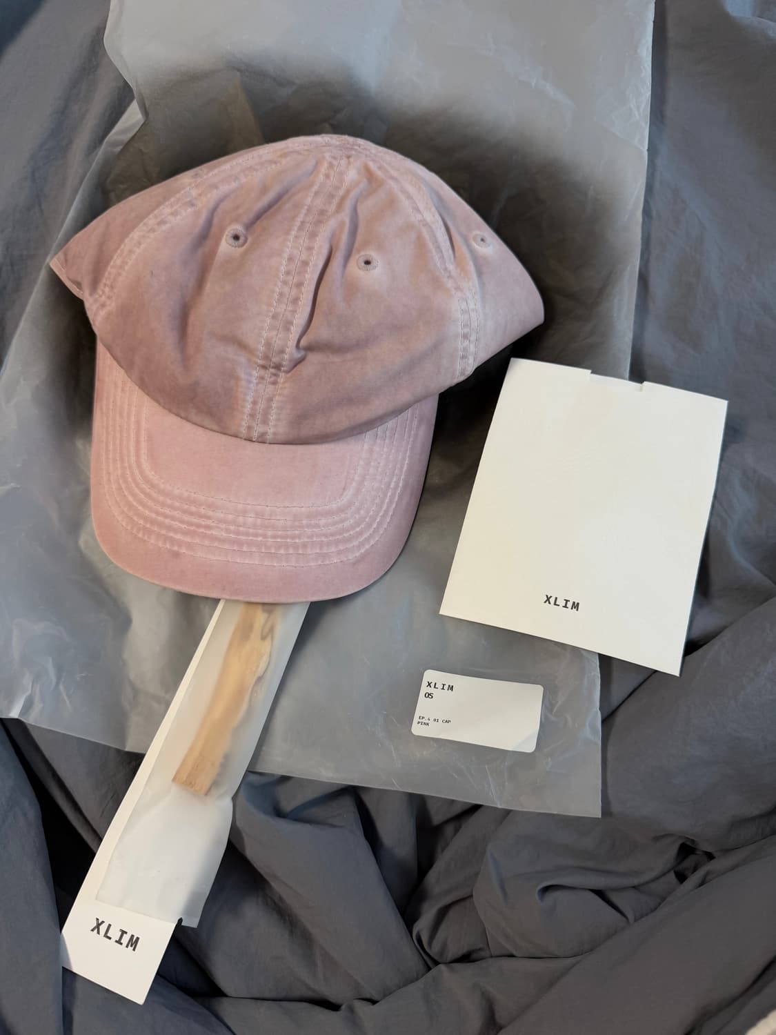 Xlim 엑슬림 캡  ep4 01cap 핑크 상품이미지1