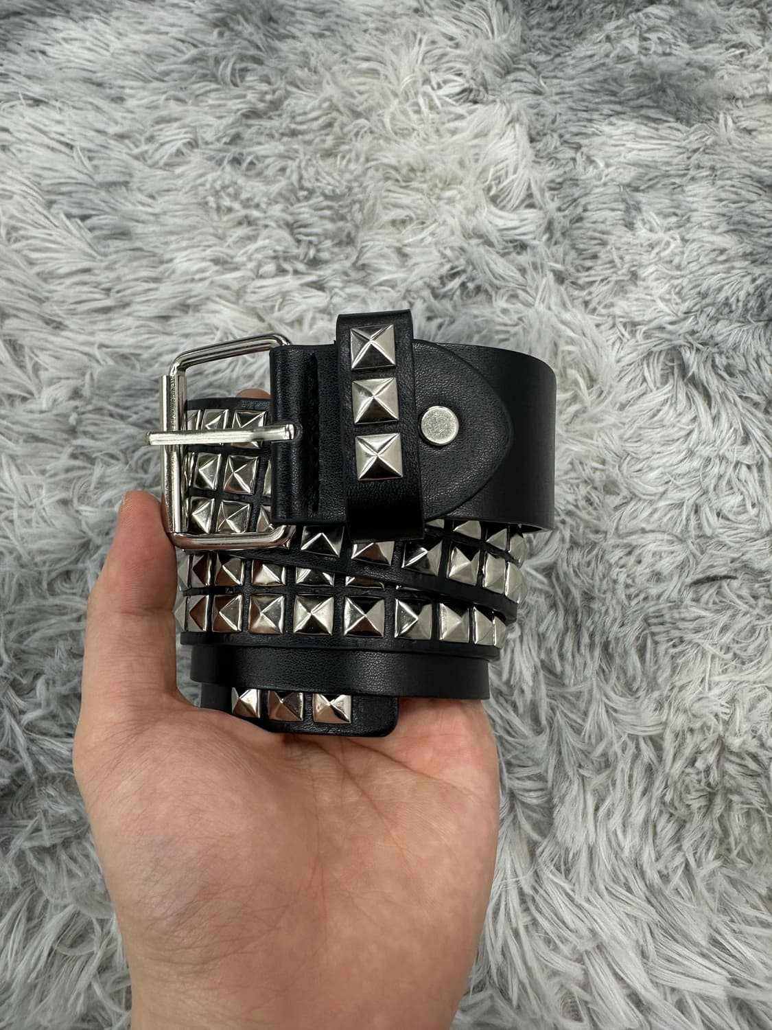 빈티지 스터드 벨트 상품이미지1