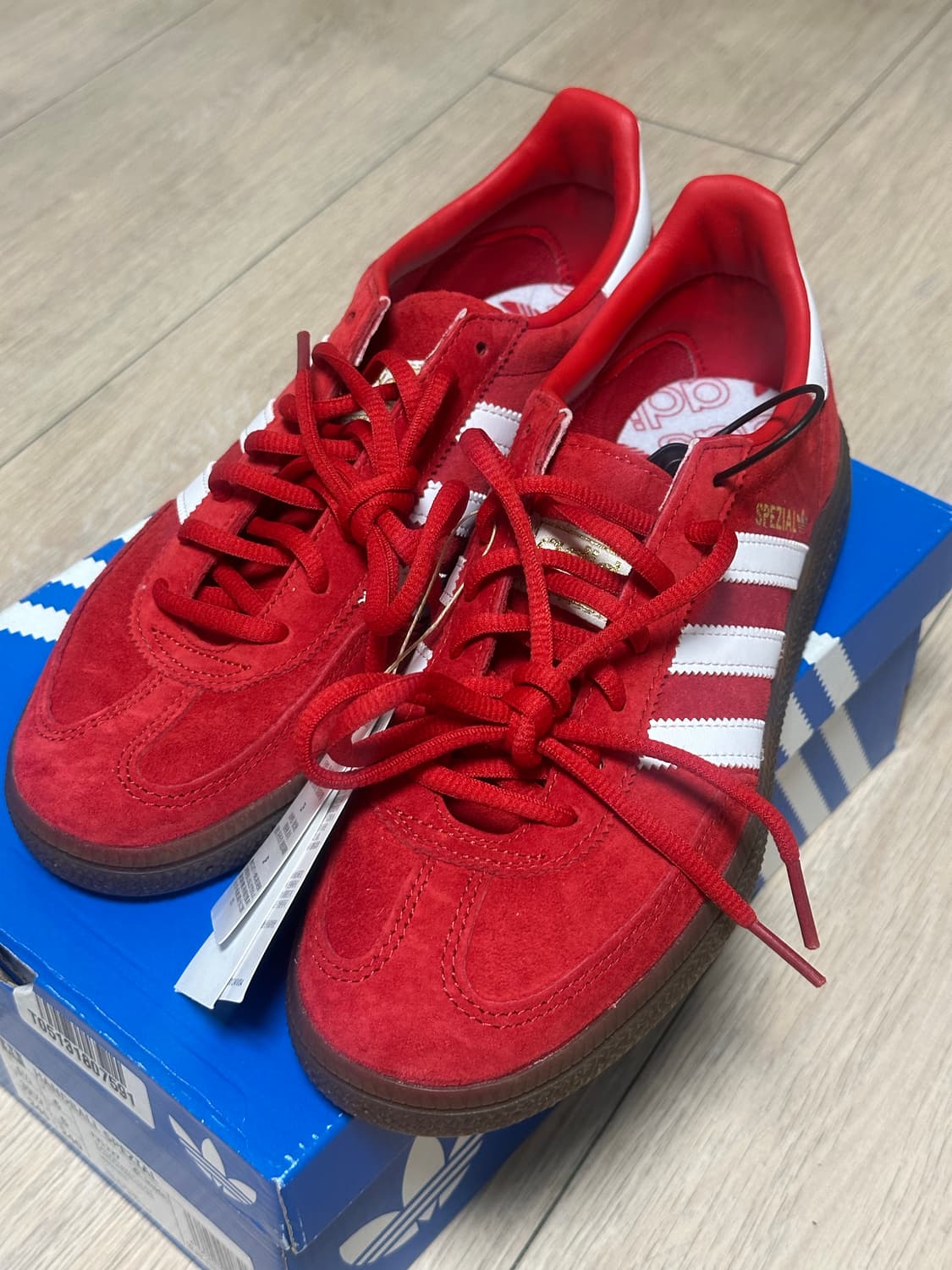 아디다스 스페지알 핸드볼 스칼렛 클라우드 화이트 245 상품이미지2