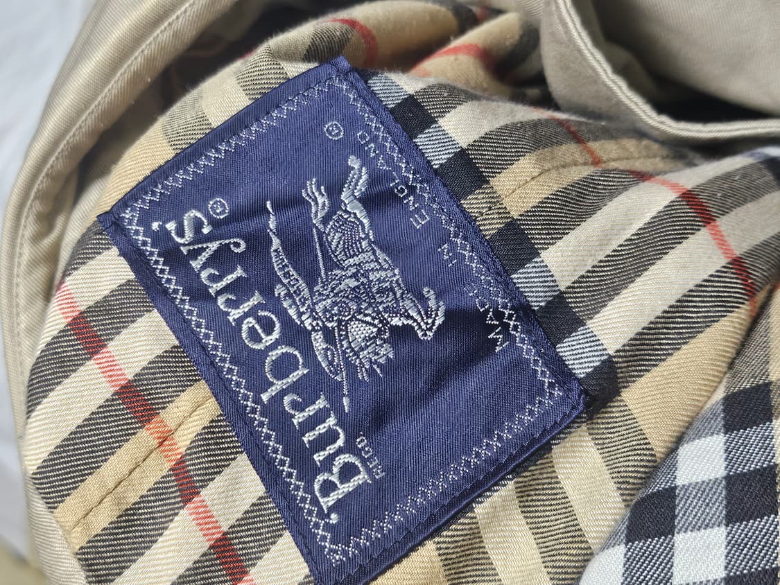 버버리 구형 트렌치코트 M 상품이미지3