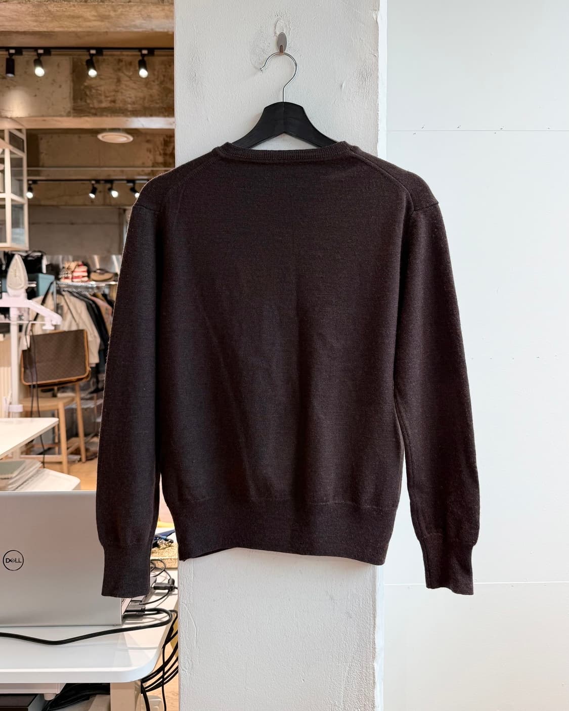 비비안 웨스트우드 브라운 orb자수 니트  상품이미지7