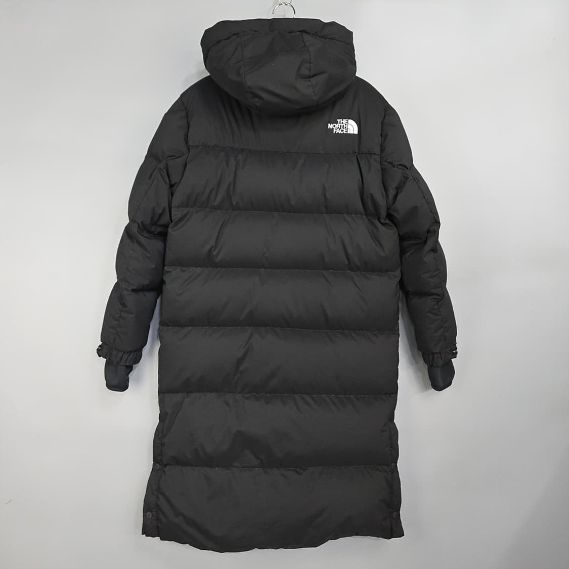 노스페이스 익스플로딩 롱 다운 패딩 코트 블랙 L(소지섭 롱패딩) 상품이미지4