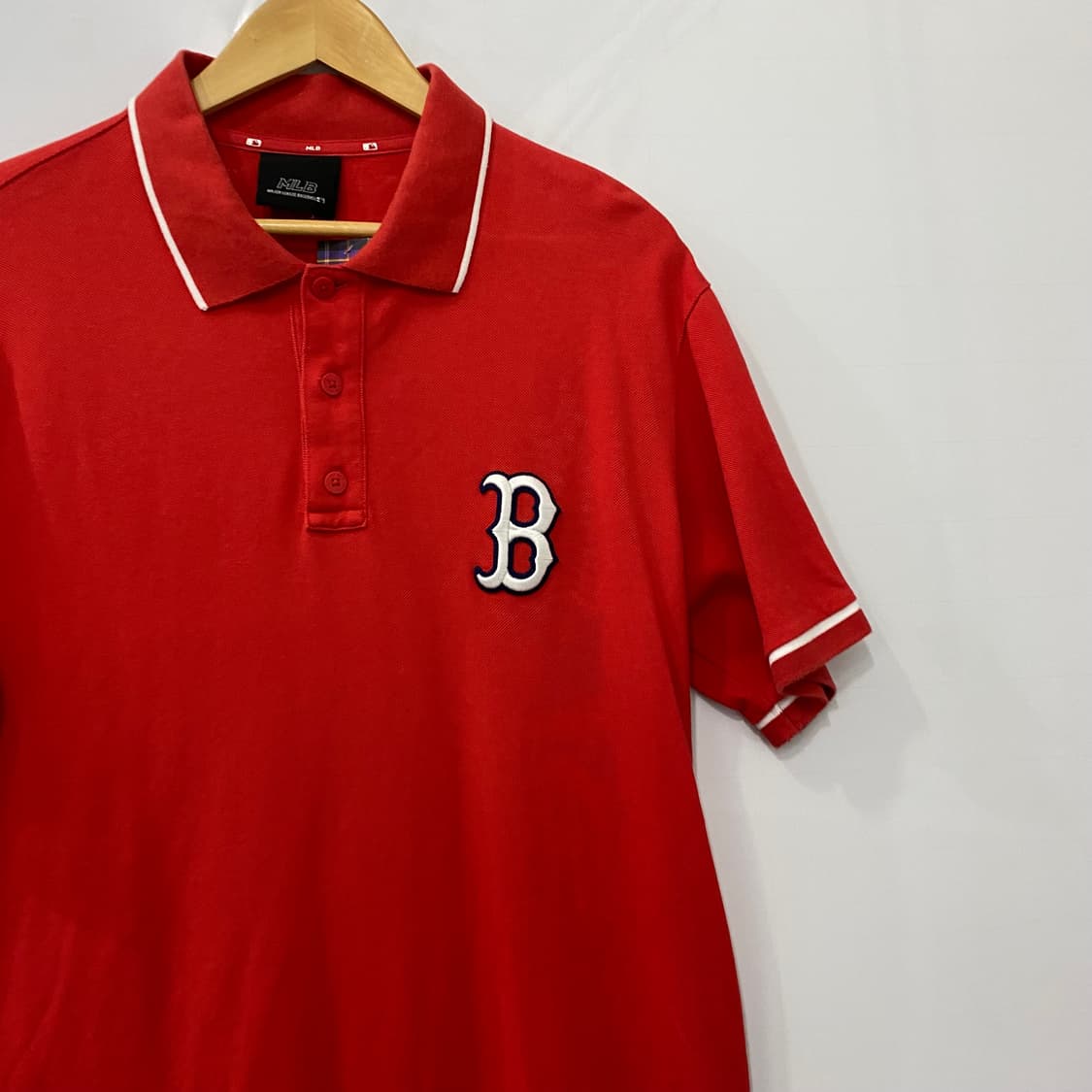 MLB보스톤 레드삭스 반팔 카라티(M) 상품이미지3