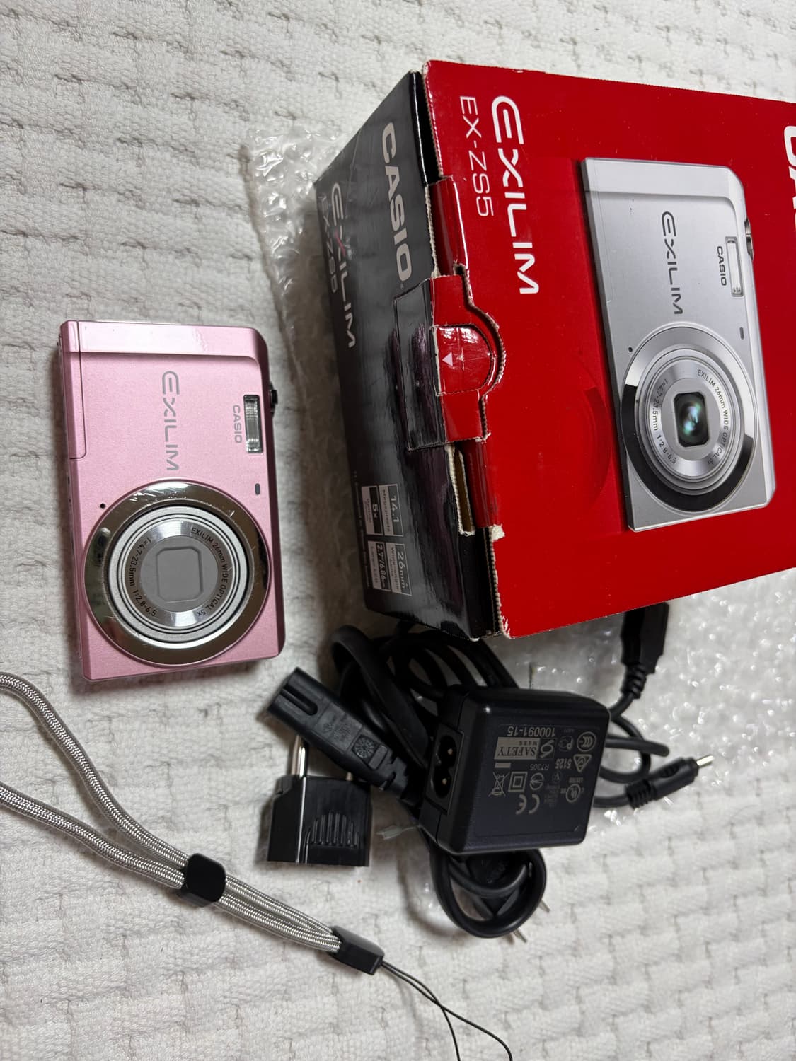 카시오 엑슬림 EX-ZS5 (EX-Z27) 핑크 풀박 (코르티스 디카) 상품이미지3