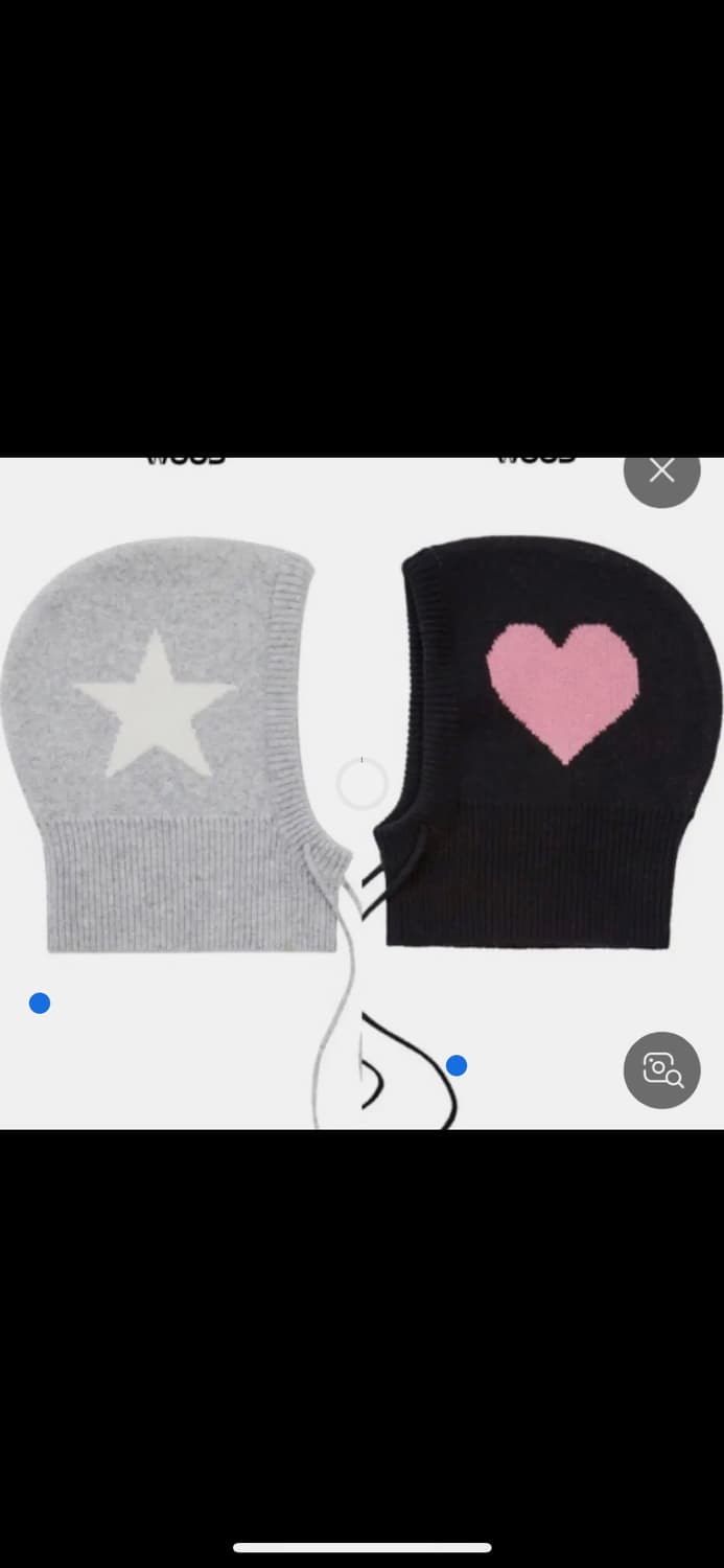 마지셔우드 바라클라바 heart star 상품이미지2