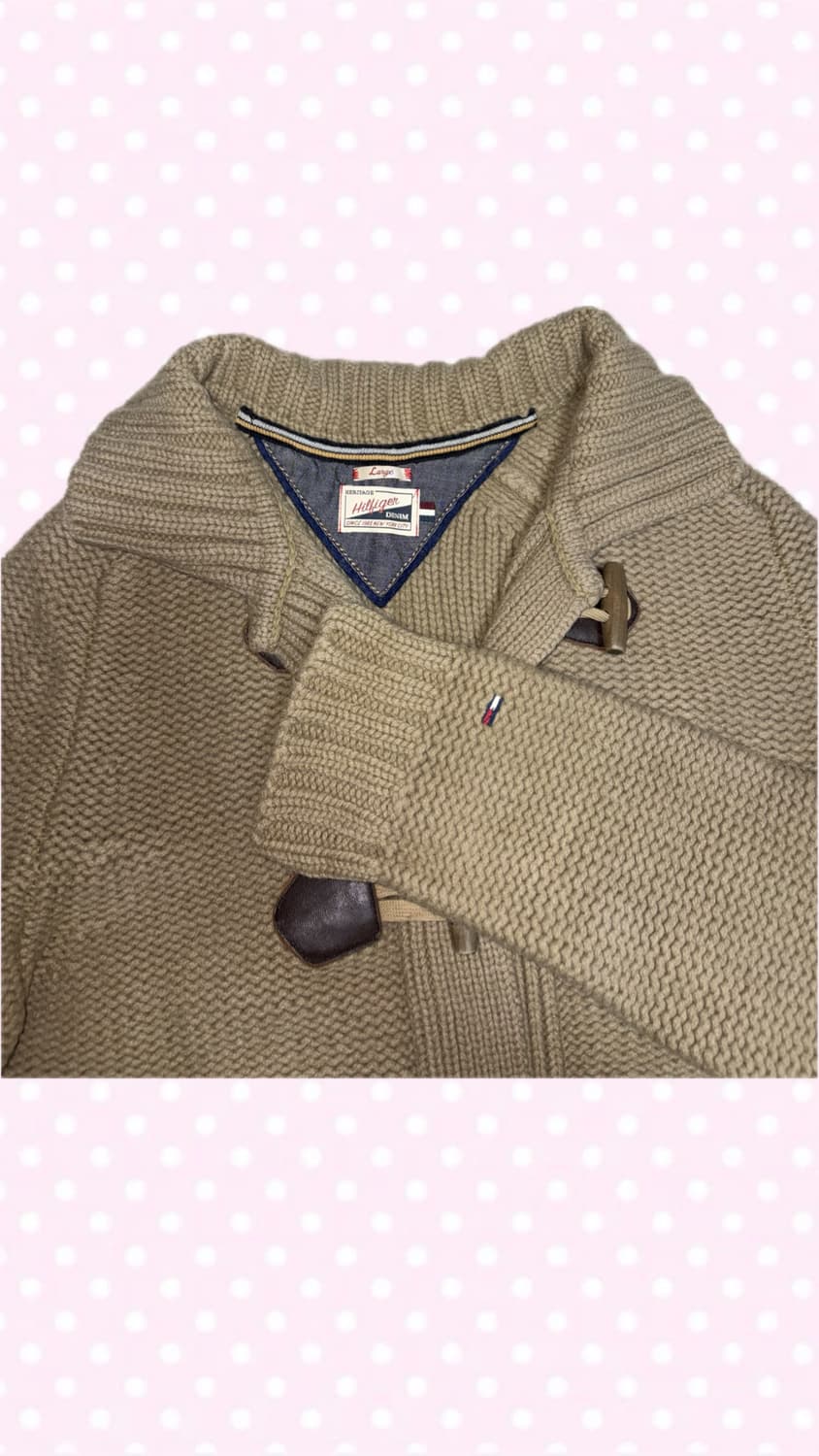 타미힐피거 더플 모리 가디건  상품이미지2