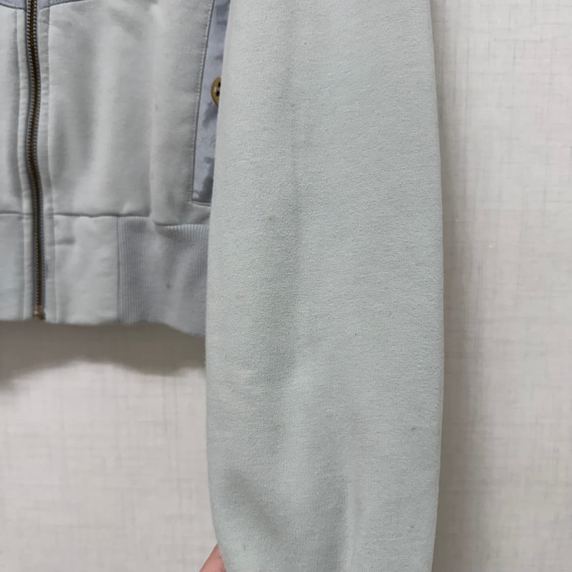 아디다스 미시엘리엇 콜라보 한정판 져지 민트 그레이 그레이 골드 왕관 상품이미지8