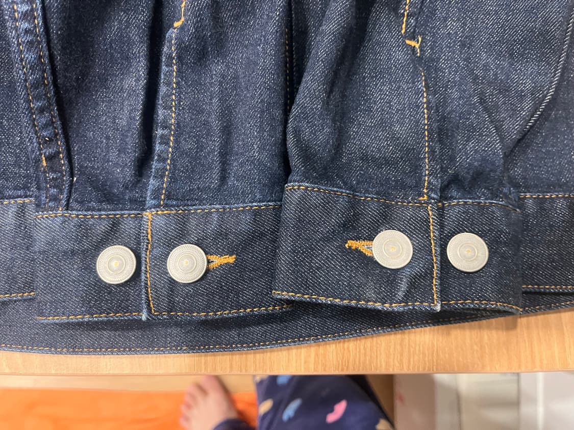 무인양품 데님 자켓 M 상품이미지4