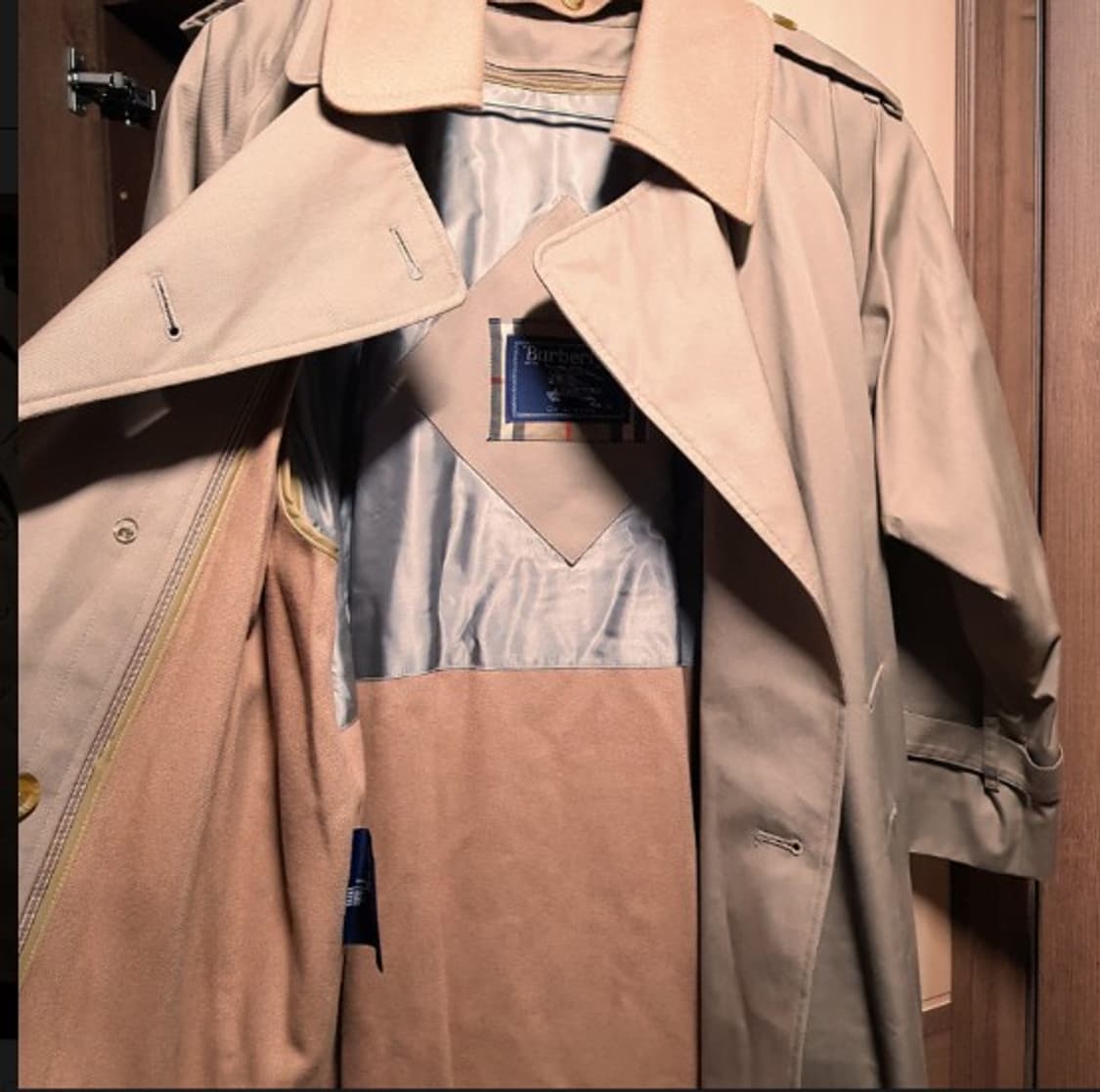 여성 Burberrys 미국판 미사용빈티지  코트 상품이미지7