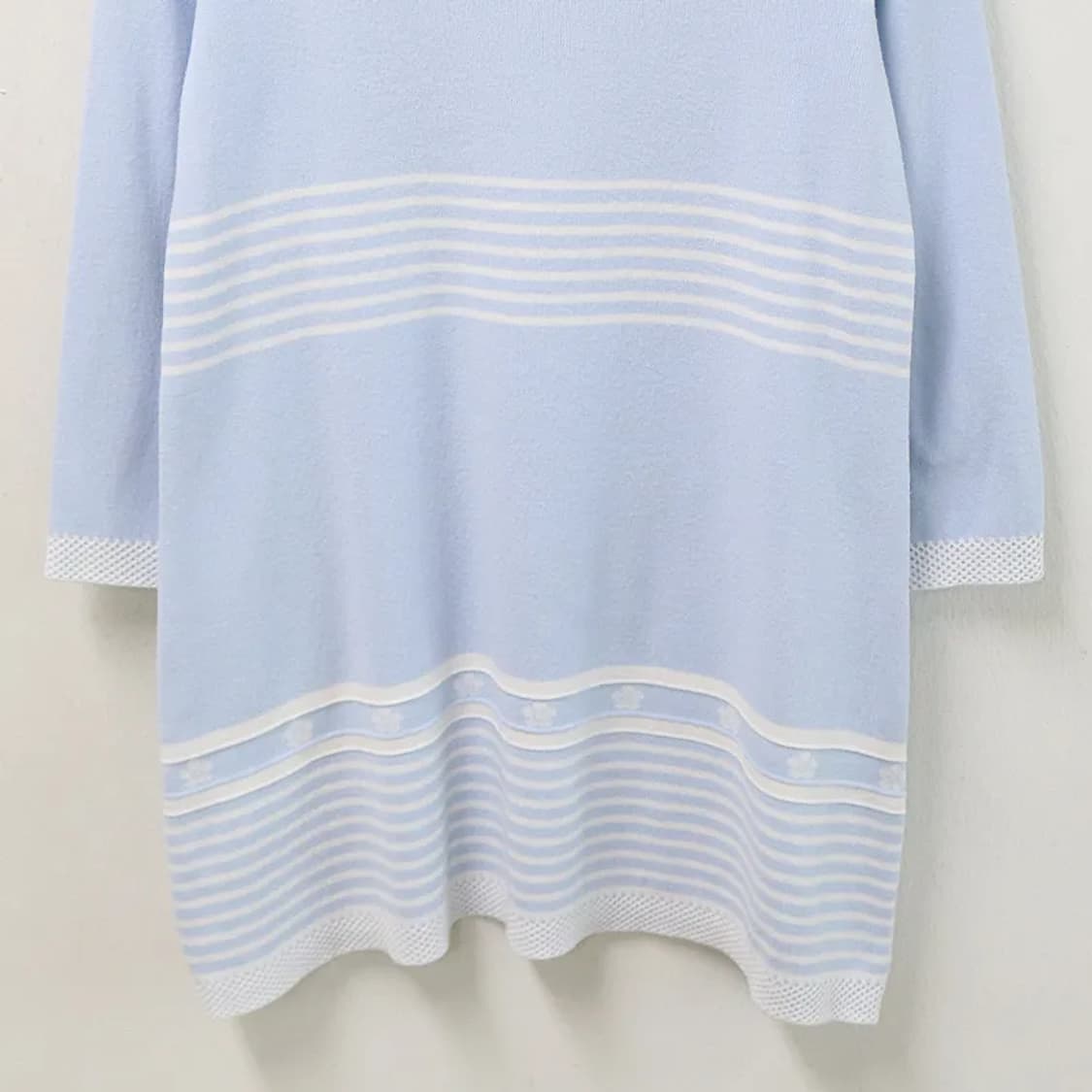 꾸레쥬 스트라이프 롱 니트 66194 상품이미지4