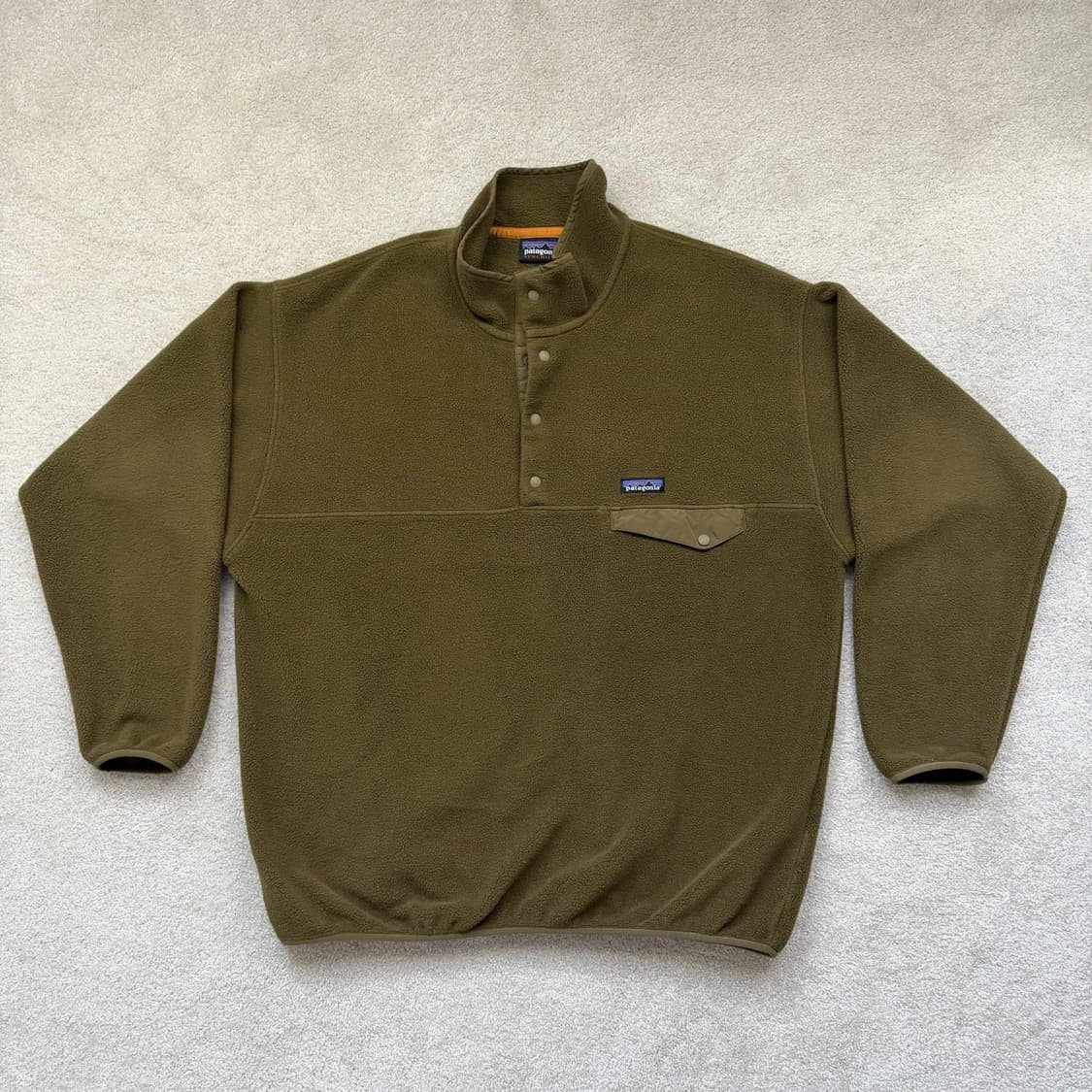 18FW 파타고니아 신칠라 스냅-T 올리브 상품이미지1