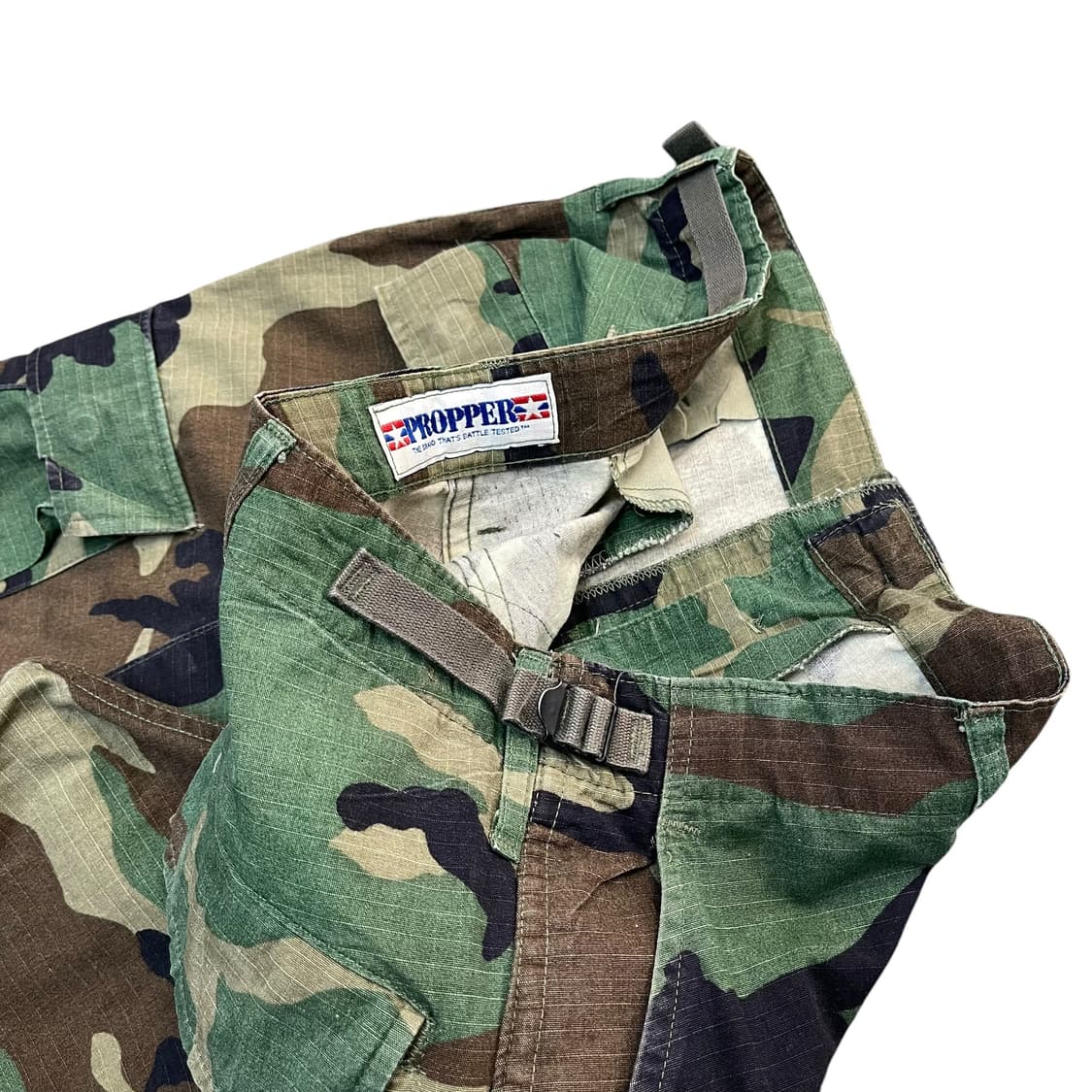 90s 프로퍼 미군 BDU 우드랜드 카모 팬츠 상품이미지5
