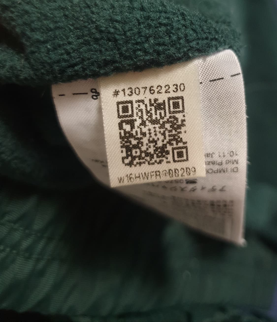 아디다스 기모 바람막이 유틸리티 우븐 자켓 그린 (XL) 상품이미지6