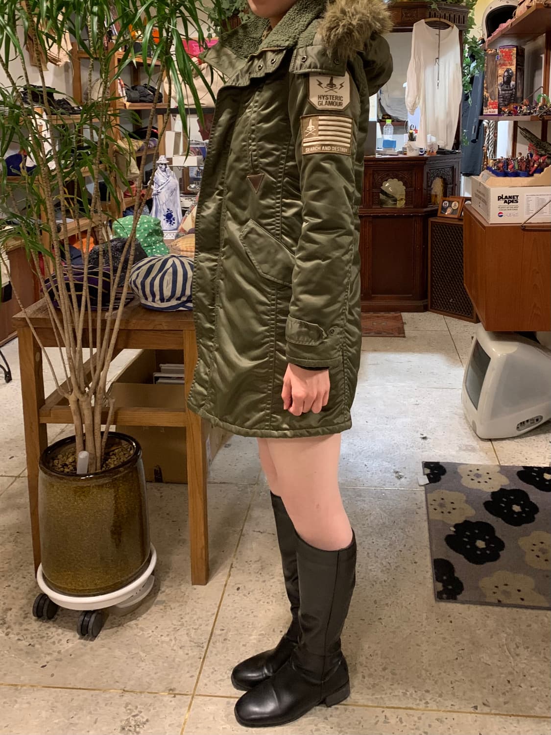 히스테릭글래머 N3B 파카 상품이미지3