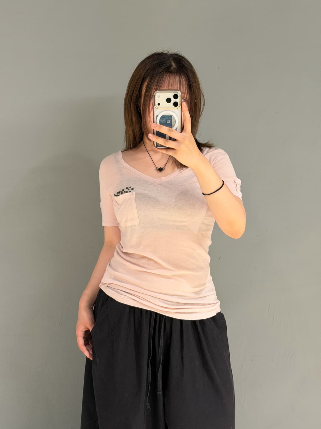Avirex minimal design pocket t-shirt 상품이미지3