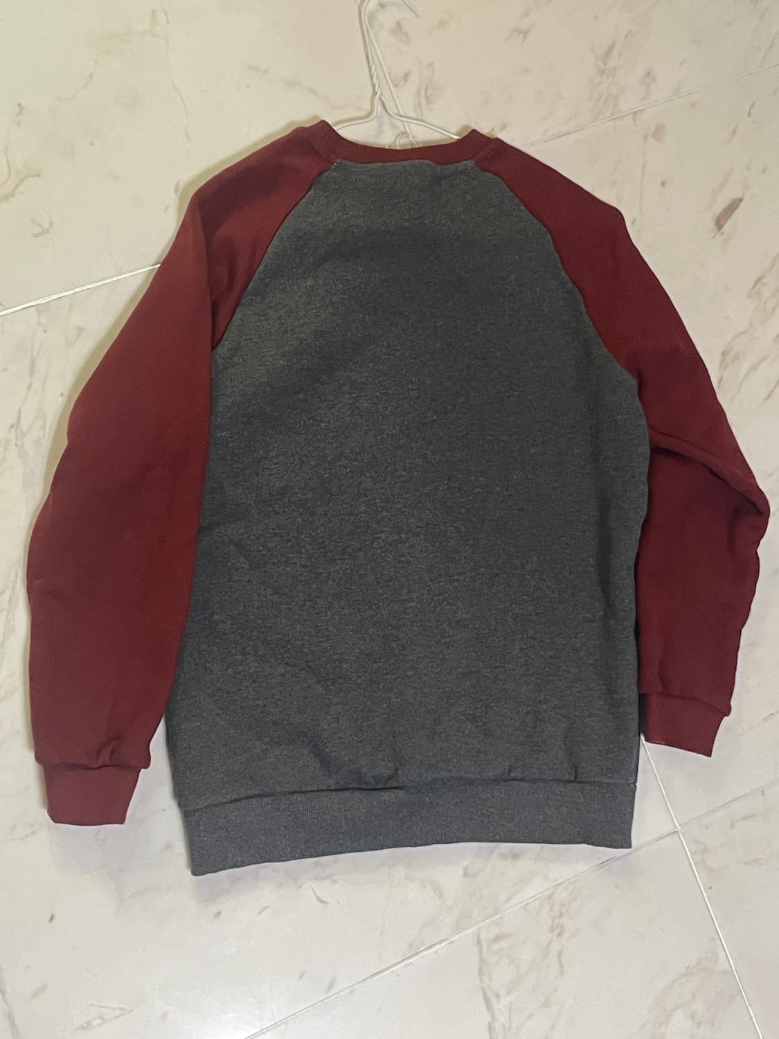 ASH KIDS 회색/와인색 맨투맨 티셔츠 상품이미지3