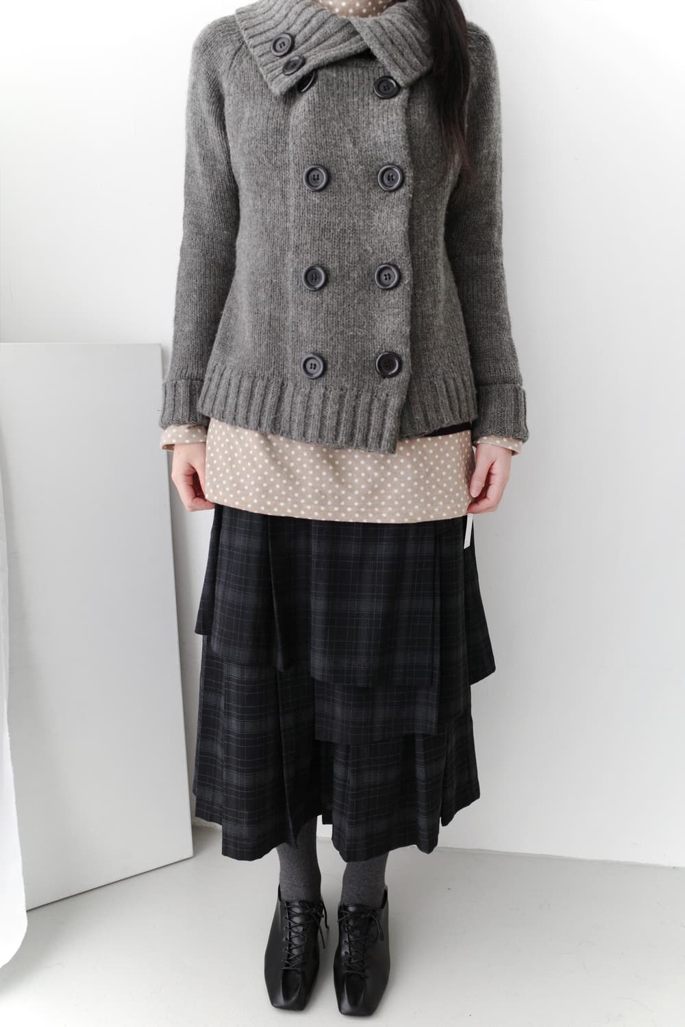 double button cardigun  상품이미지5