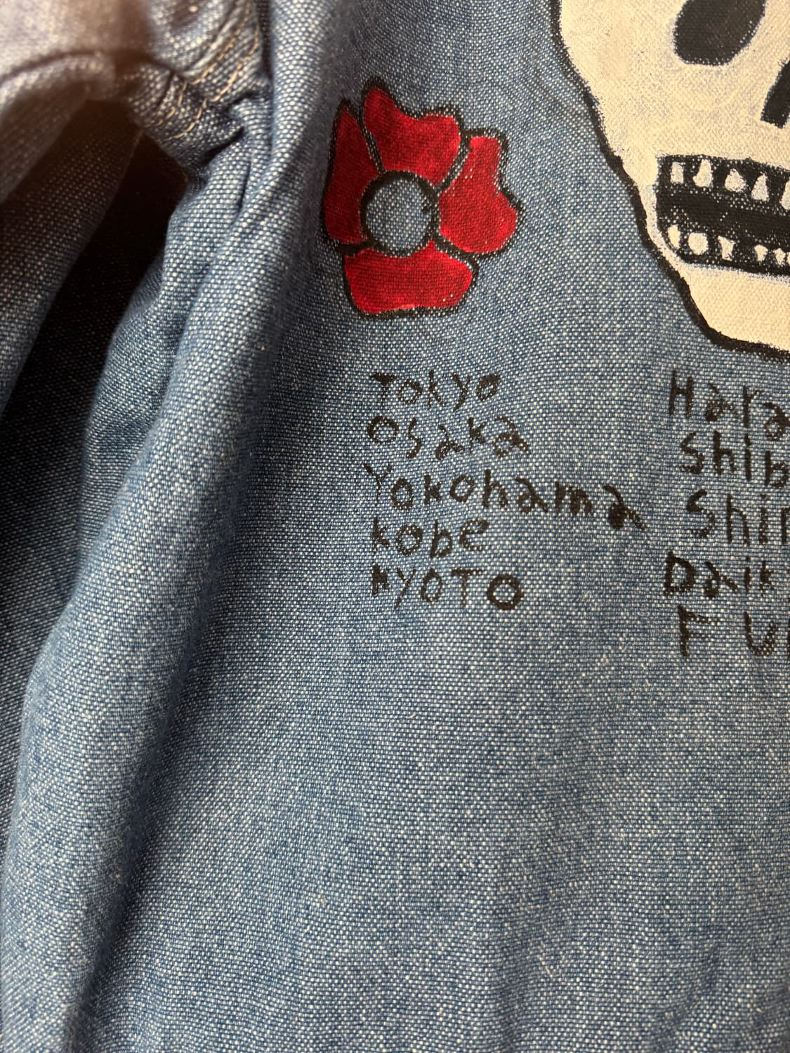 USA 워크자켓 (핸드메이드 백 프린팅) 상품이미지5