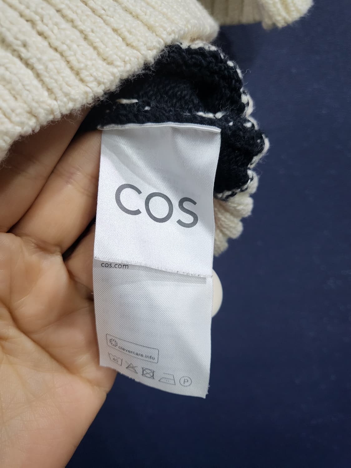 코스 코튼 가디건 니트 상품이미지7