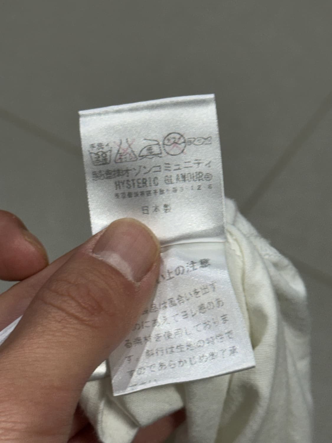 히스테릭 글래머 아카이브 히스걸 반팔 티셔츠 상품이미지6