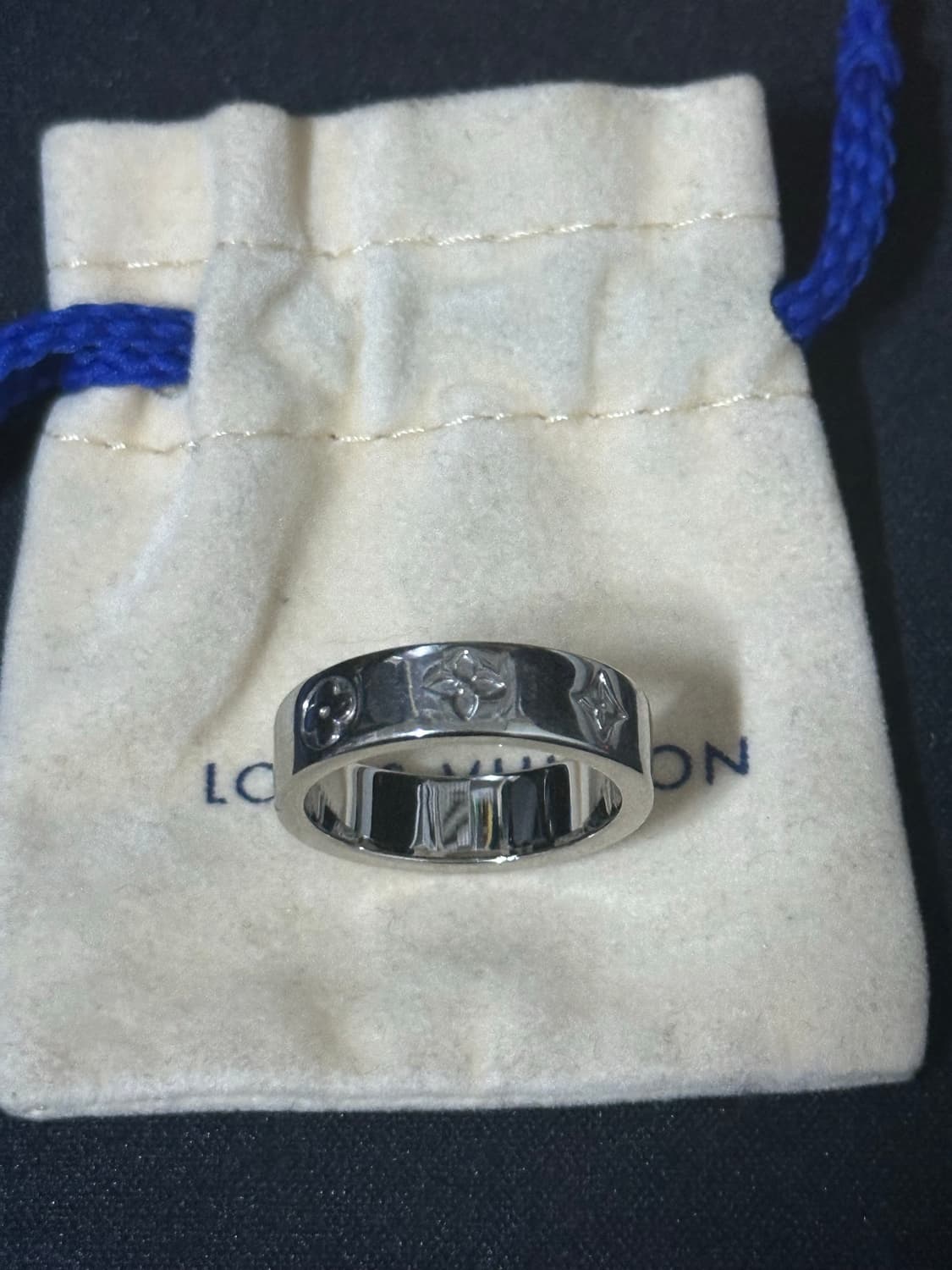 루이비통 LV 모자이크 씬 반지 M 상품이미지1