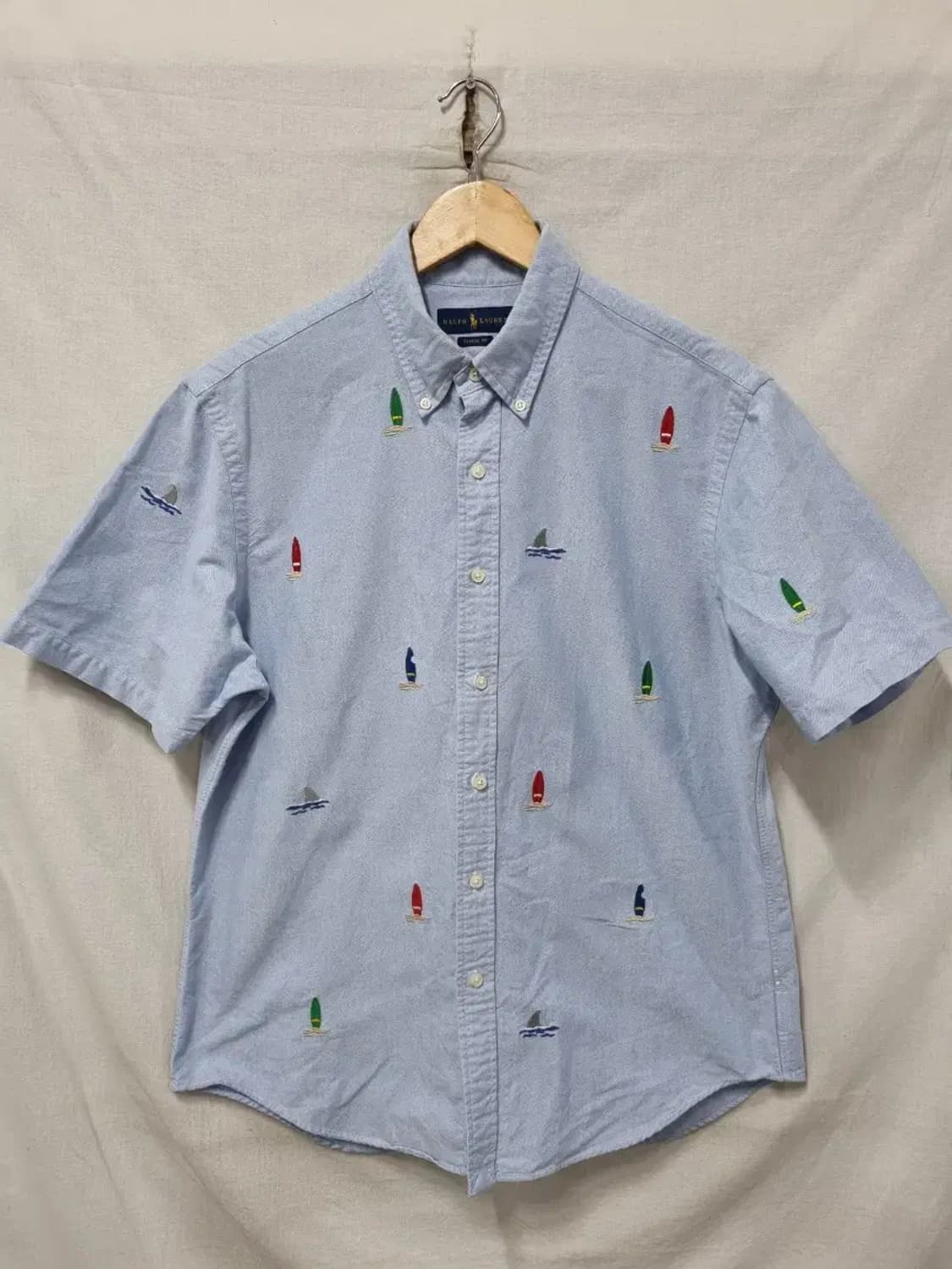 폴로 랄프로렌 반팔 셔츠 100~105 L 상품이미지1