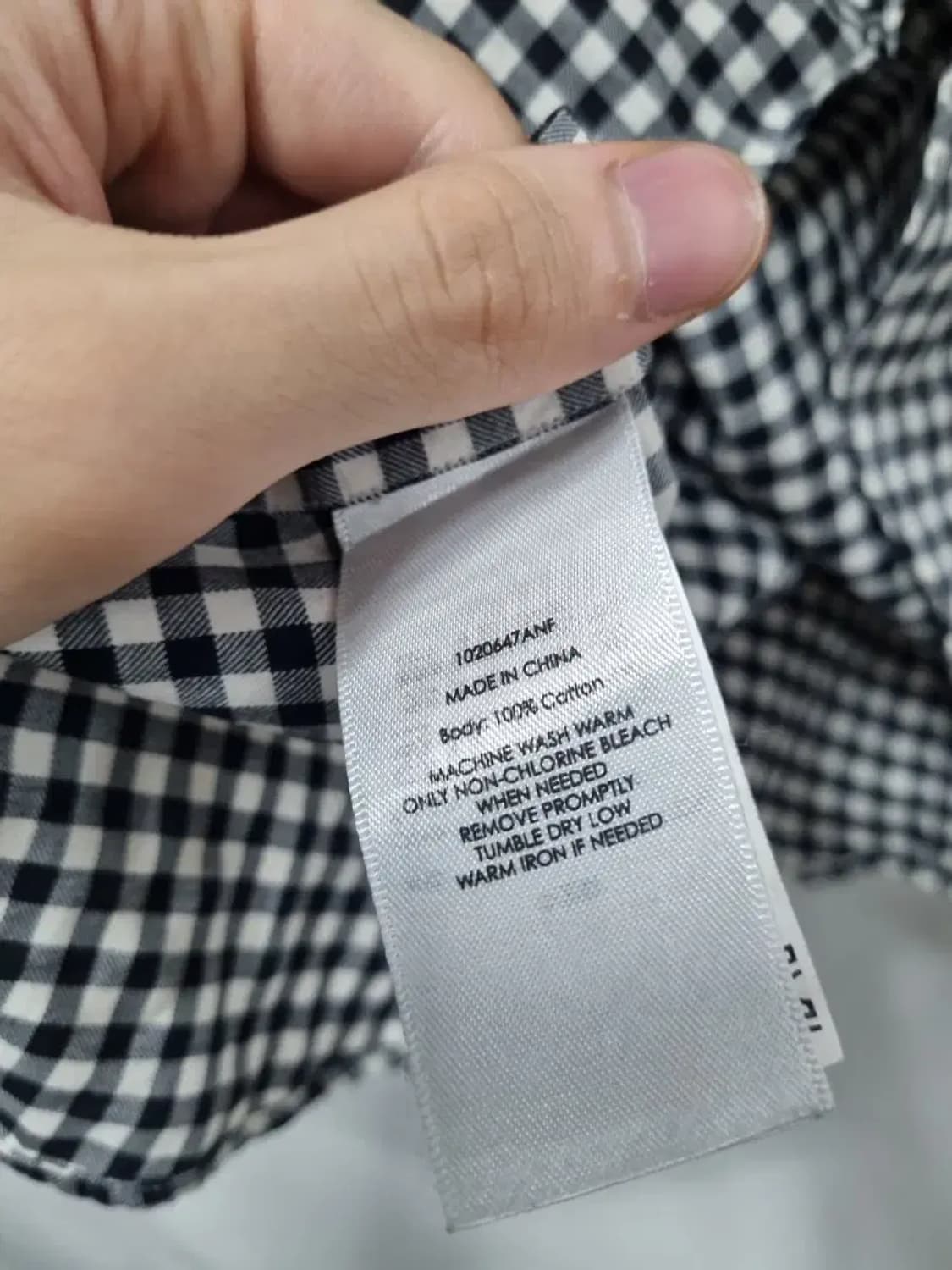 폴로 랄프로렌 체크 셔츠 100 상품이미지5