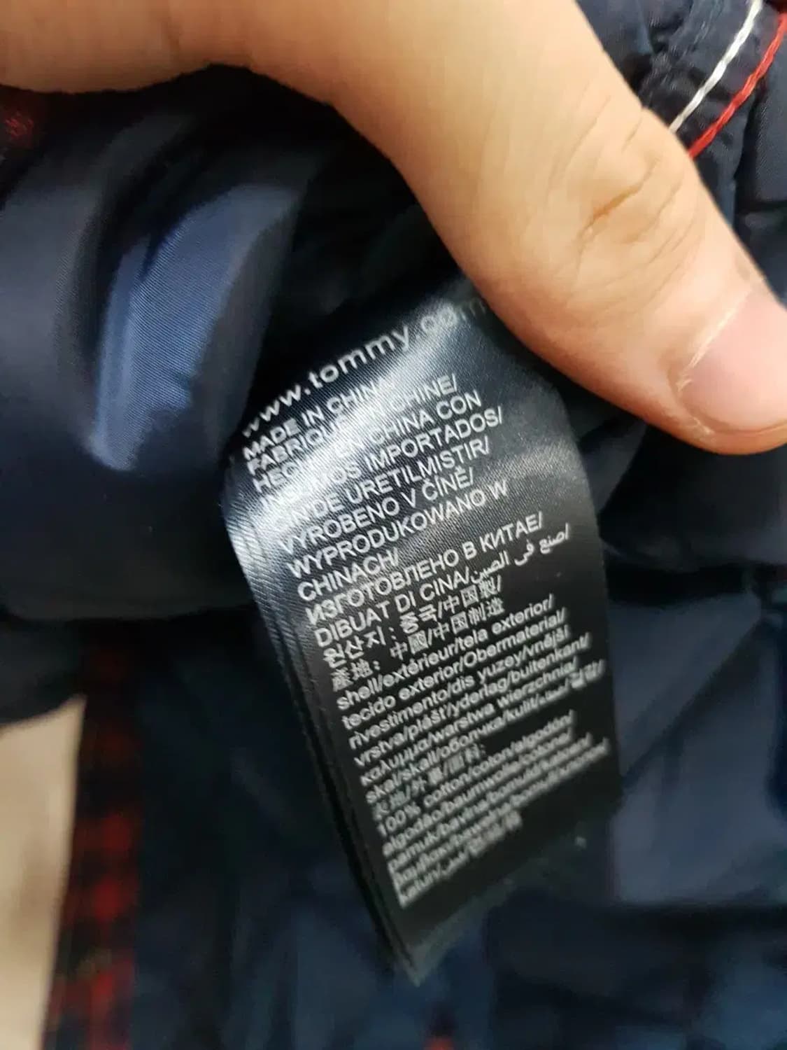 타미힐피거 체크 자켓 XS~ 상품이미지5