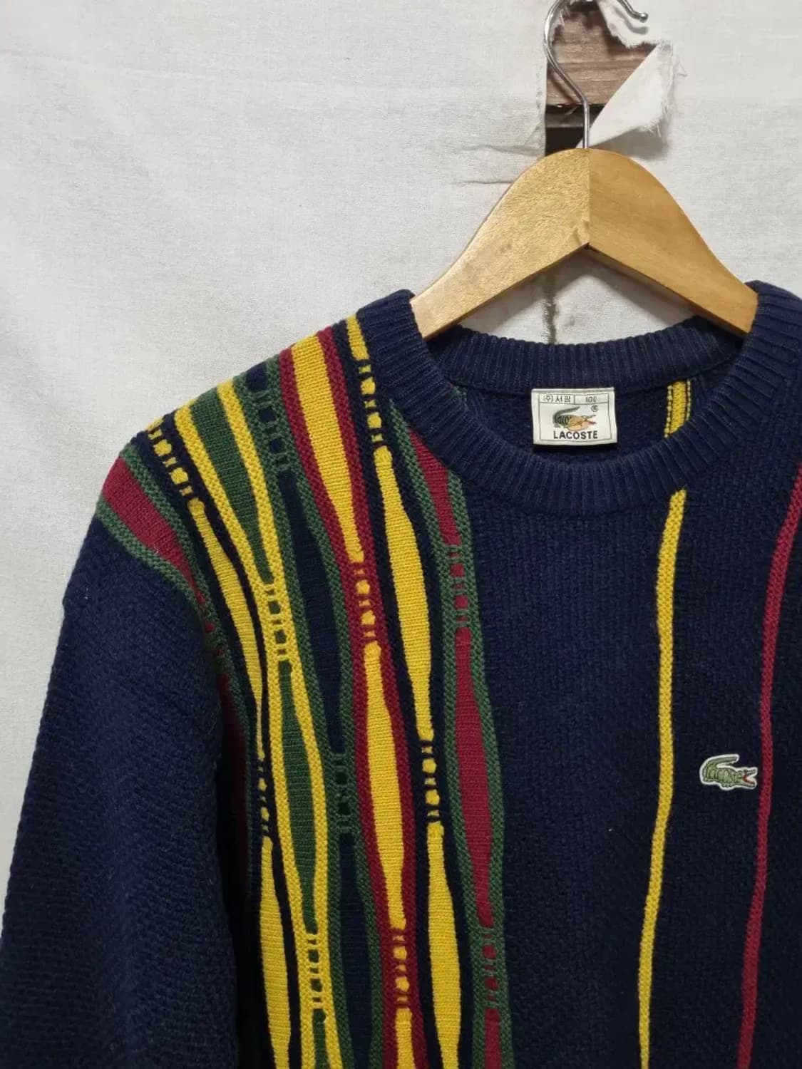 라코스테 케이블 니트 100 상품이미지3