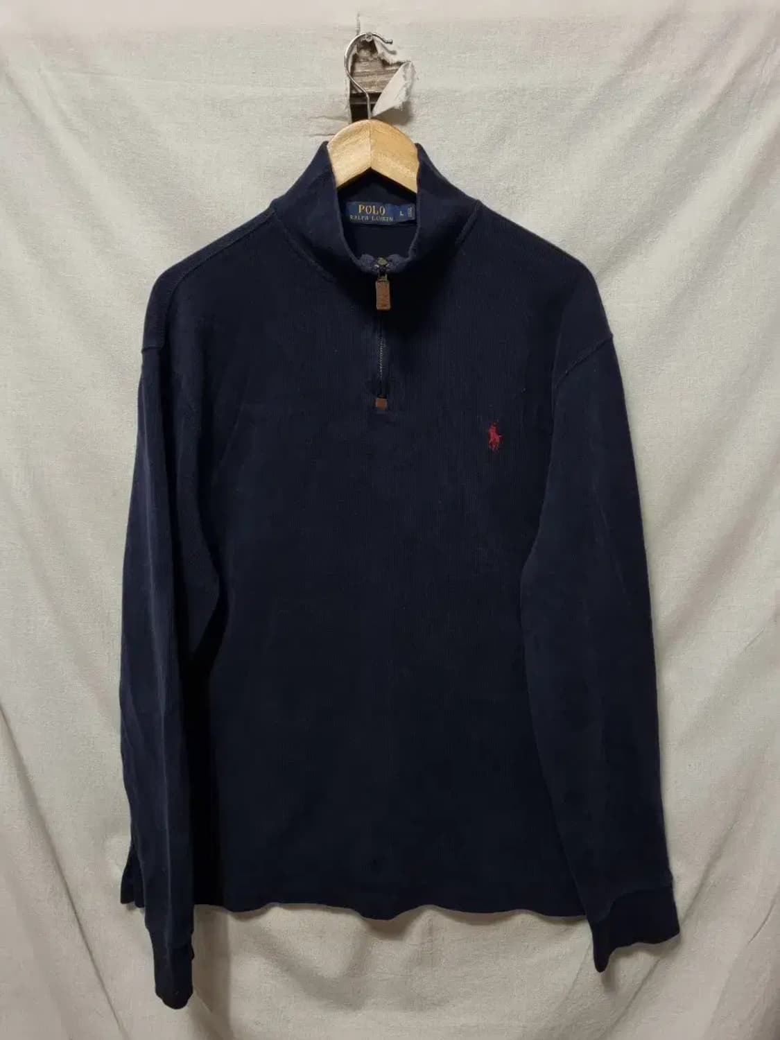폴로 랄프로렌 네이비 하프집업 L 상품이미지1