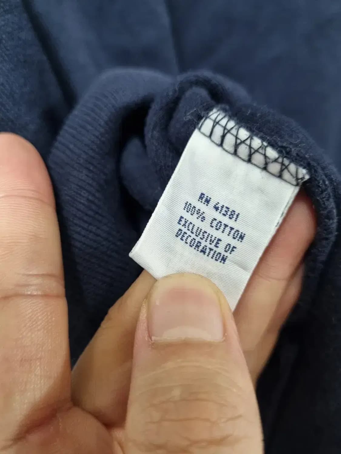 폴로 랄프로렌 네이비 하프집업 L 상품이미지5