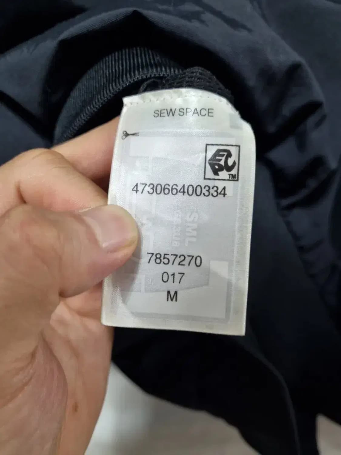 타미힐피거 블랙 후드 바람막이 자켓 100 상품이미지5