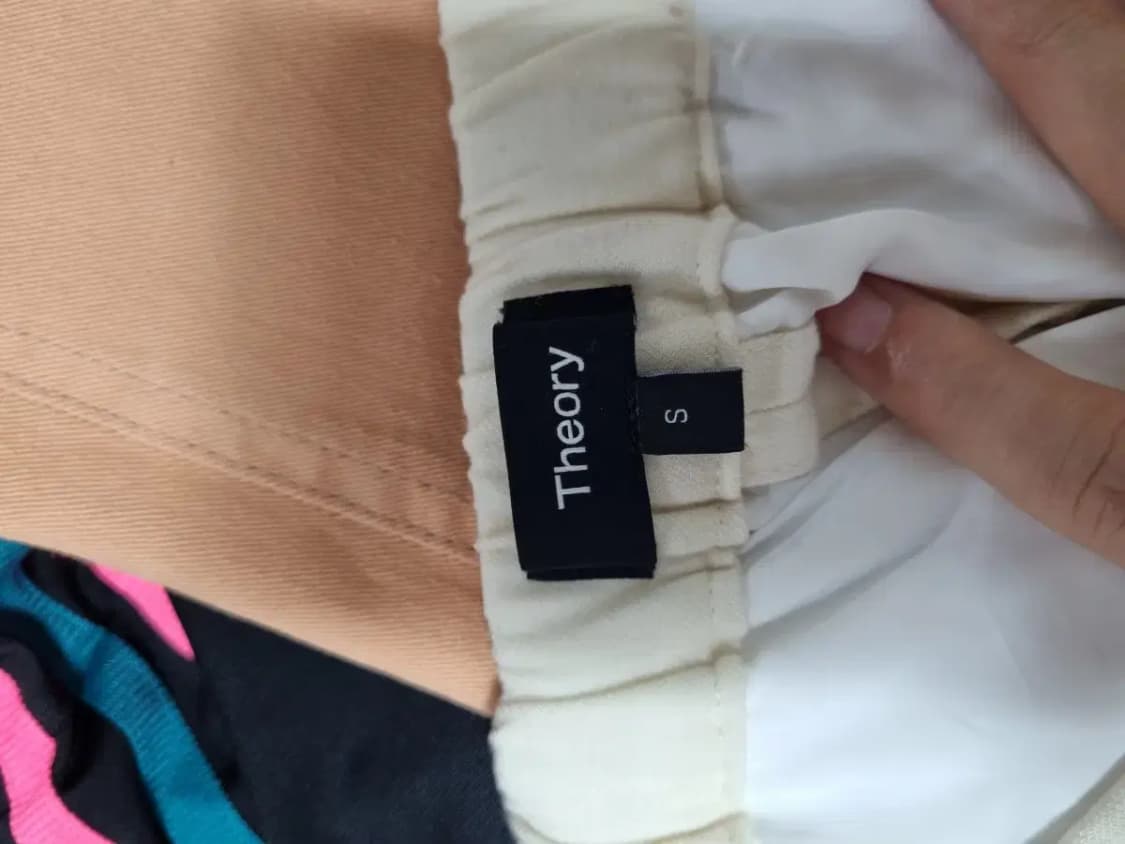 띠어리 와이드 밴딩 팬츠 S 상품이미지4