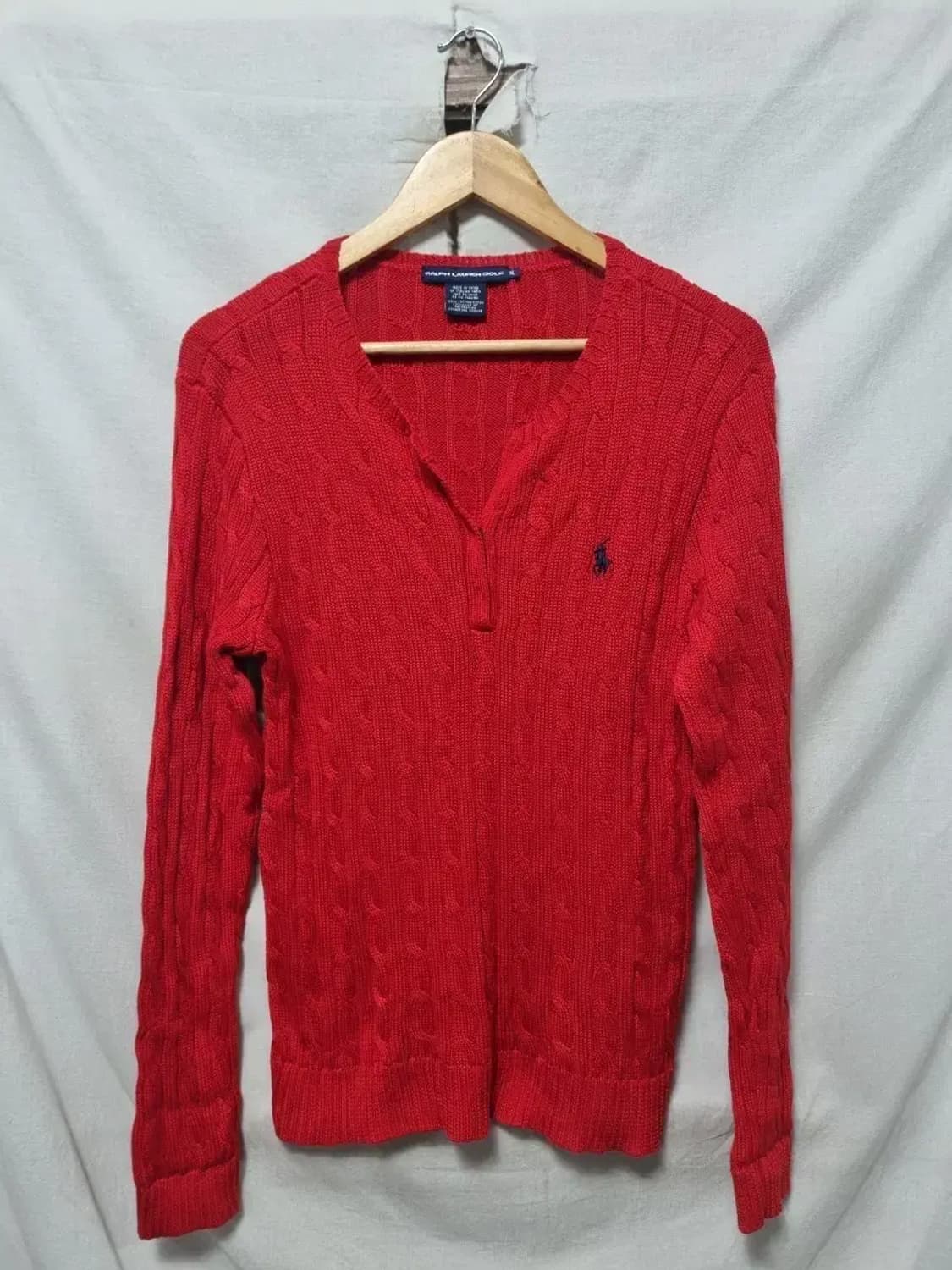 폴로 랄프로렌  꽈배기 니트 XL 상품이미지1