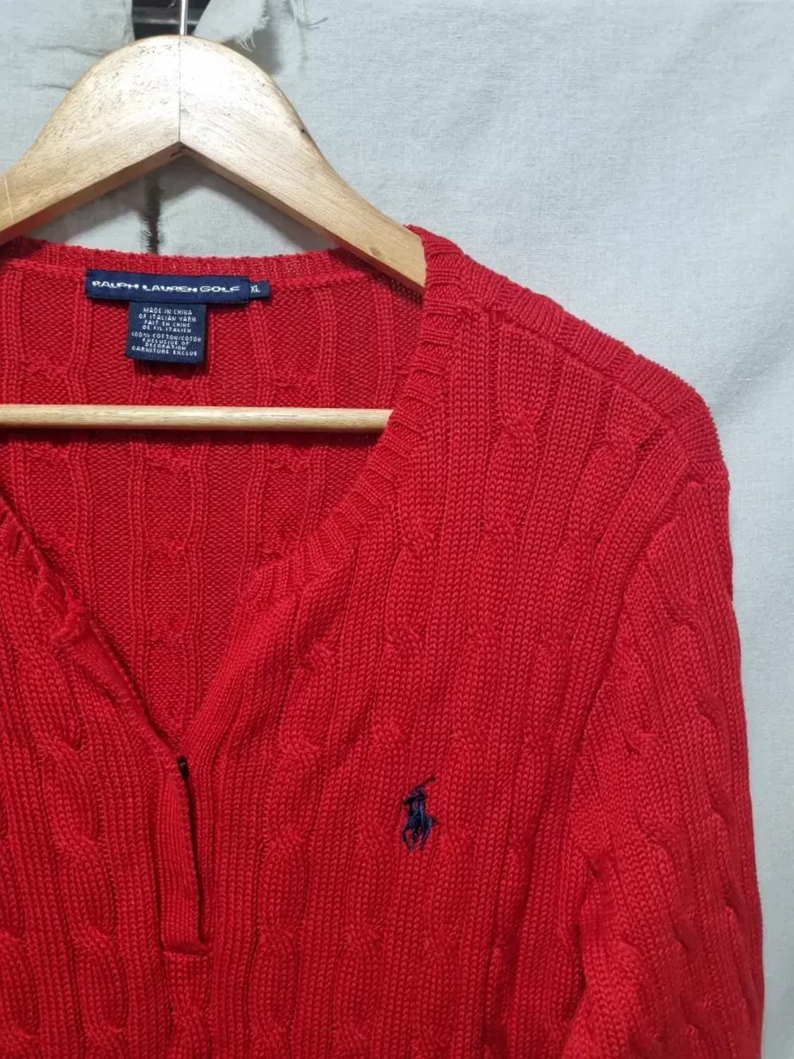 폴로 랄프로렌  꽈배기 니트 XL 상품이미지3