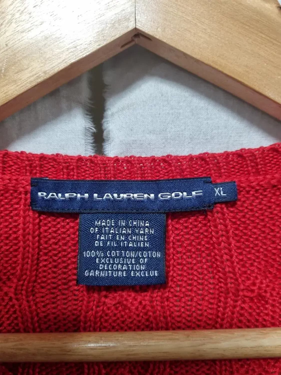 폴로 랄프로렌  꽈배기 니트 XL 상품이미지4