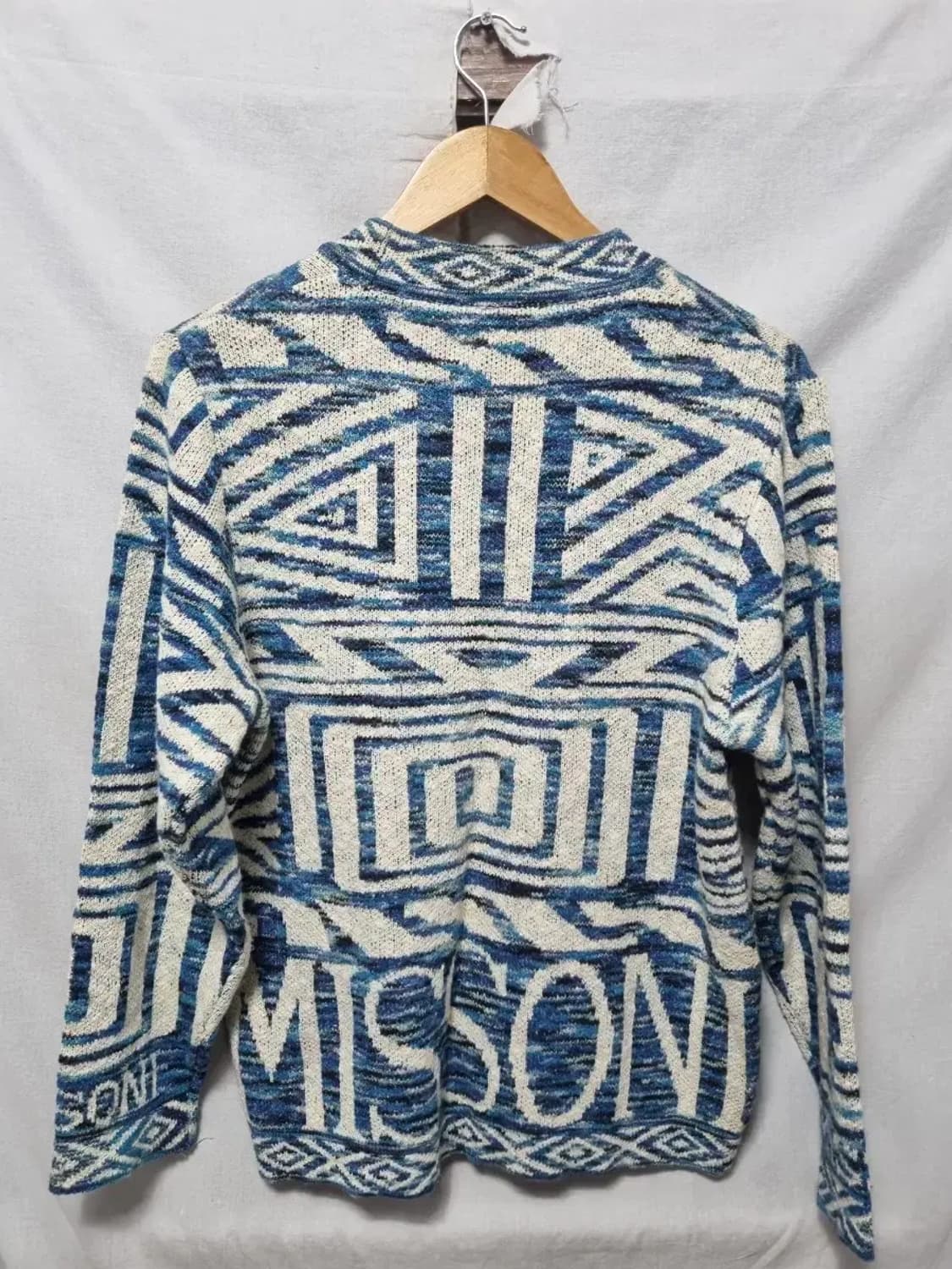 미쏘니 패턴 니트 M 상품이미지3