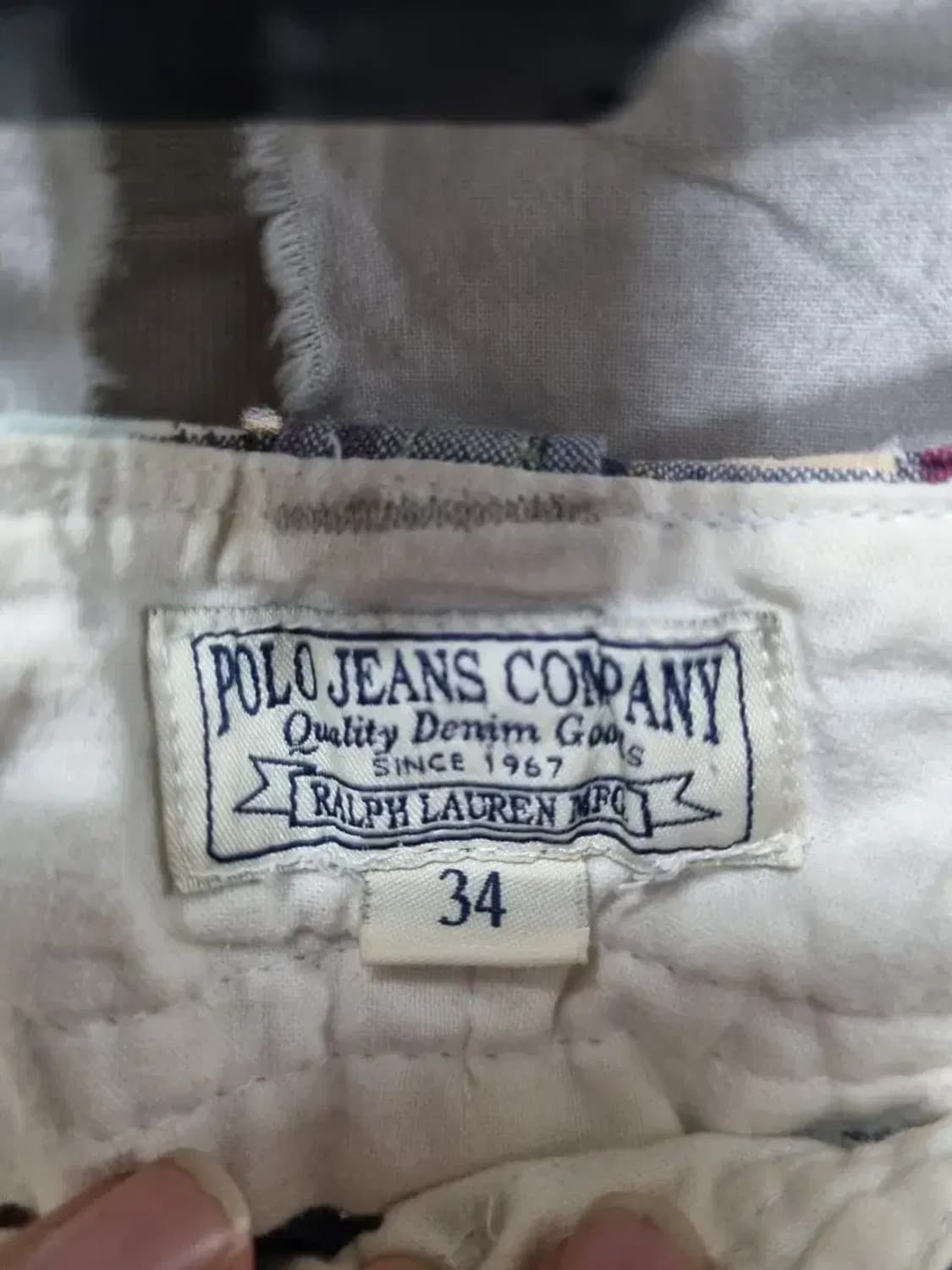 폴로 랄프로렌 패치워크 카고 반바지 34 상품이미지4