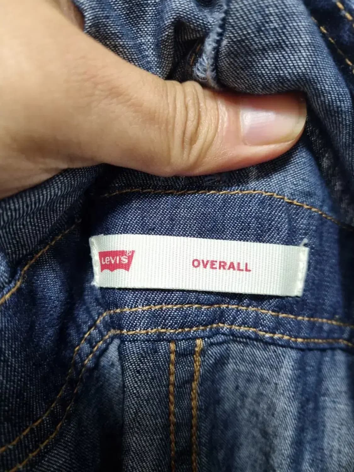 리바이스 데님 멜빵 바지 여성 90~95 상품이미지4