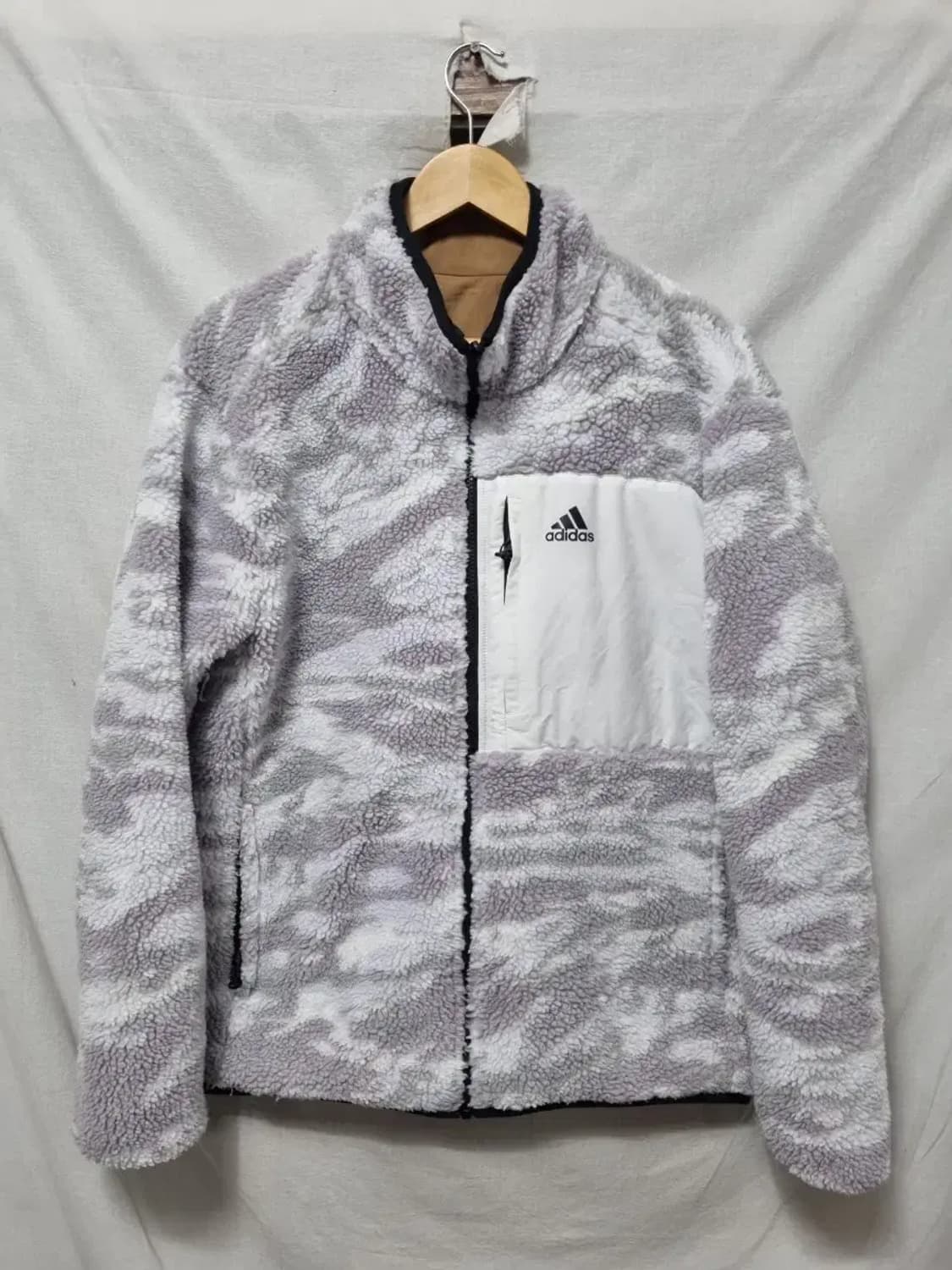 아디다스 리버시블 플리스 자켓 XL 상품이미지1