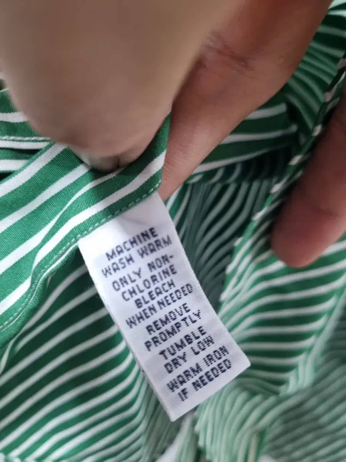 폴로 랄프로렌 스트라이프 셔츠 S 상품이미지4