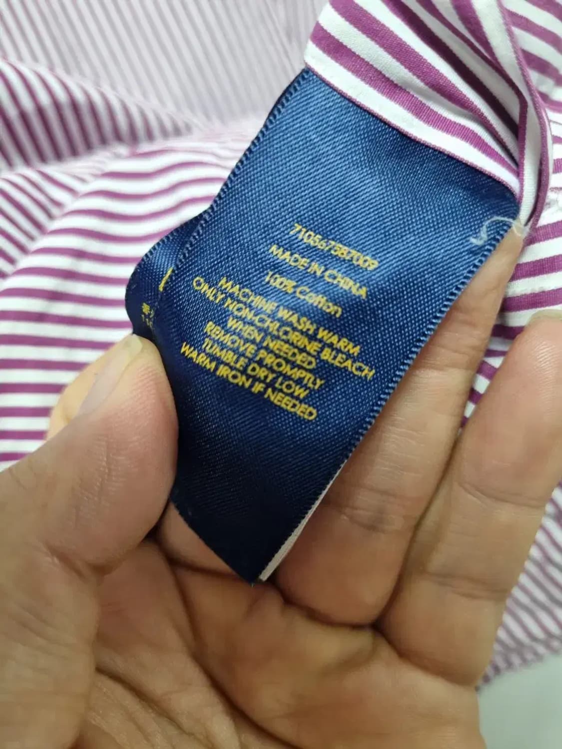 폴로 랄프로렌 스트라이프 셔츠 S 상품이미지5