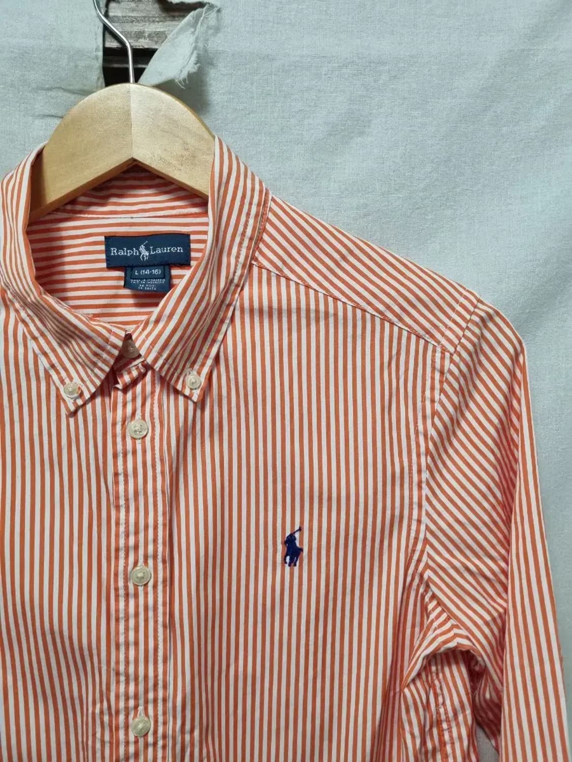 폴로 랄프로렌 스트라이프 셔츠 90 상품이미지3